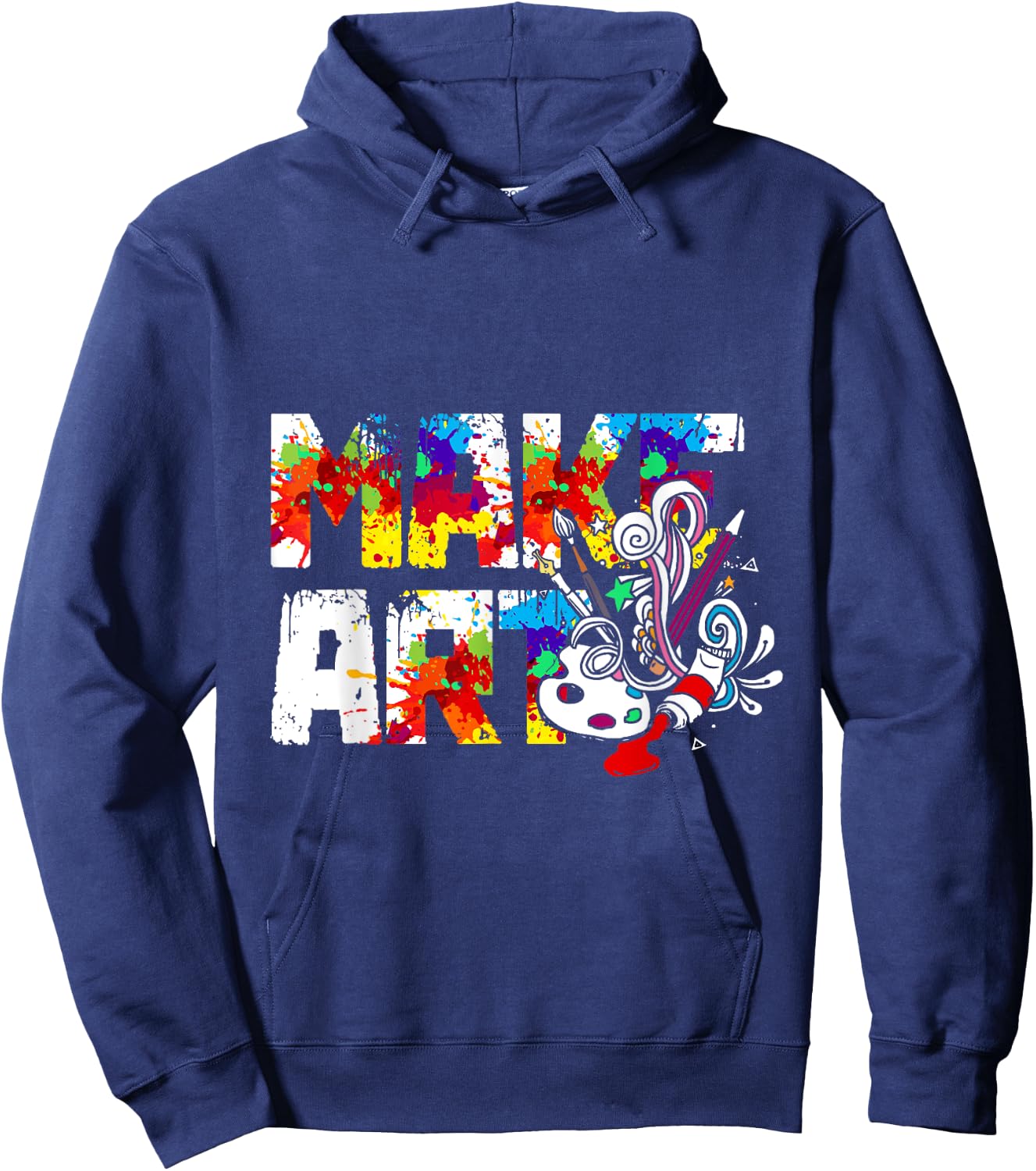 Make Art Hoodie - Hoodie | Navy