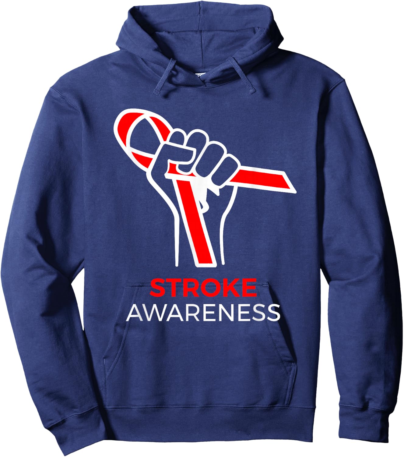 Sroke Survivor Shirt National Stroke Awareness Hoodie - Hoodie | Navy