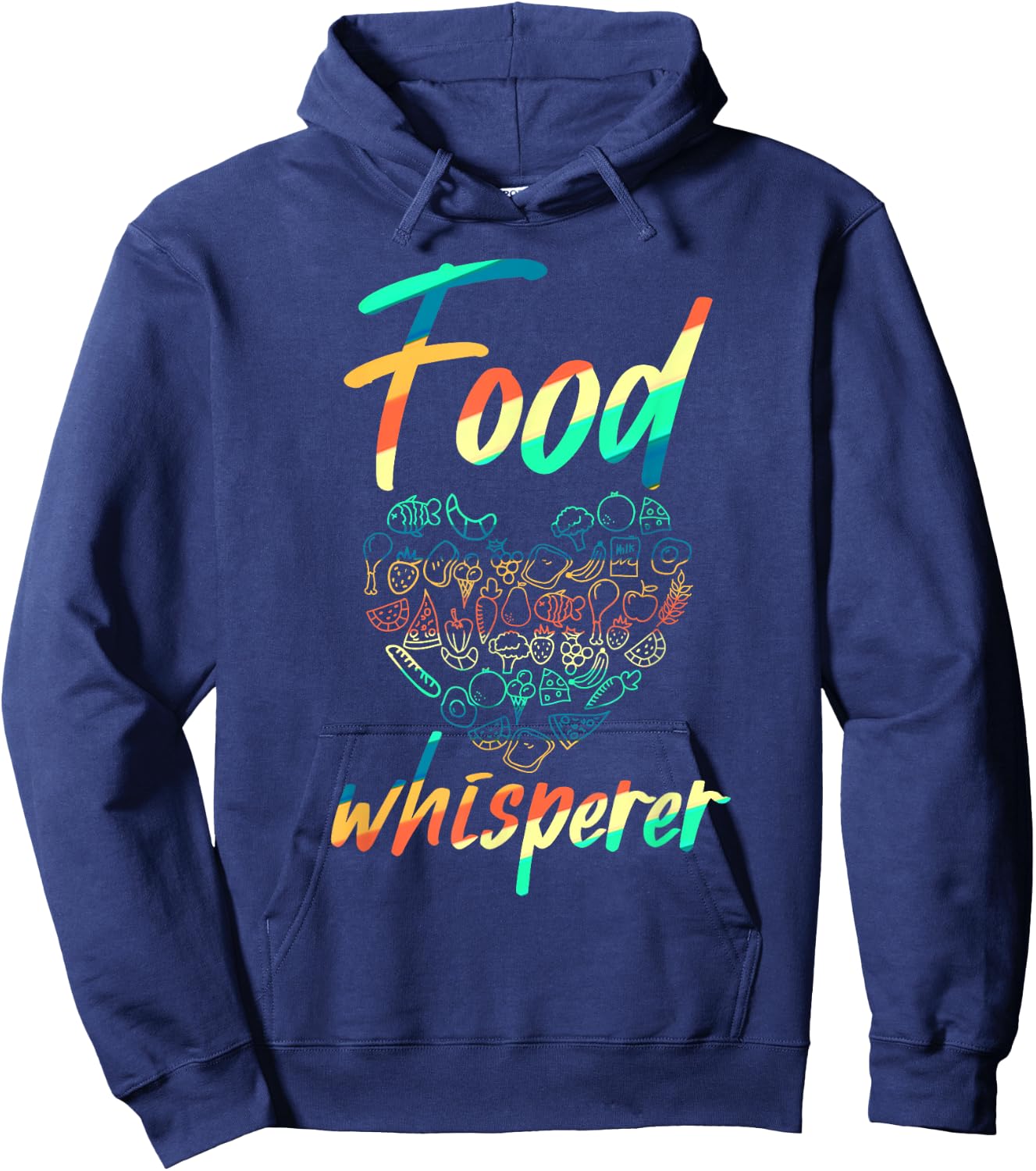 Food Whisperer Shirt Funny Registered Dietitian Nutritionist Hoodie - Hoodie | Navy