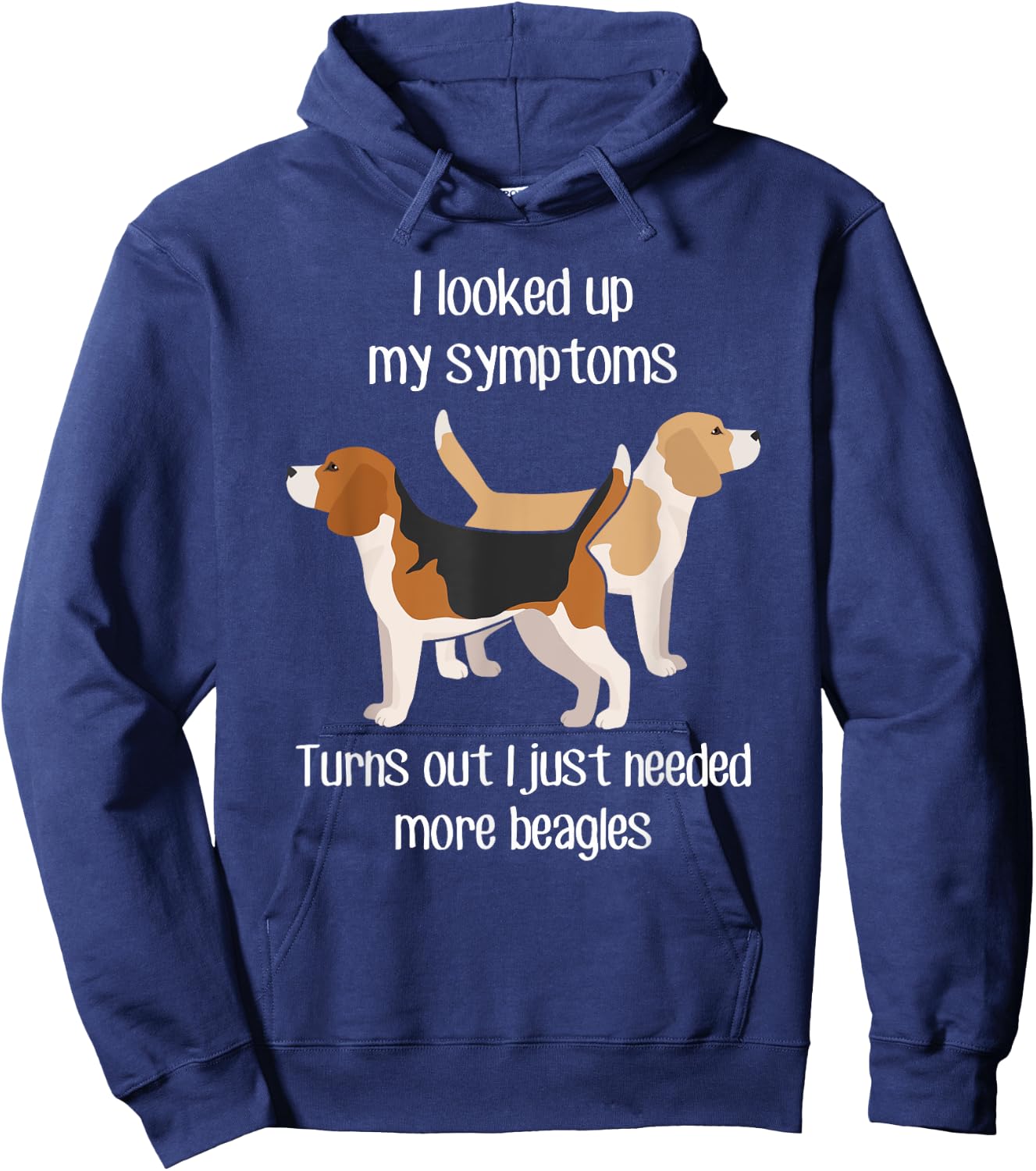 Need Beagle Dogs, Funny Cute Pet Lover Lemon Dog Mom Dog Dad Hoodie - Hoodie | Navy