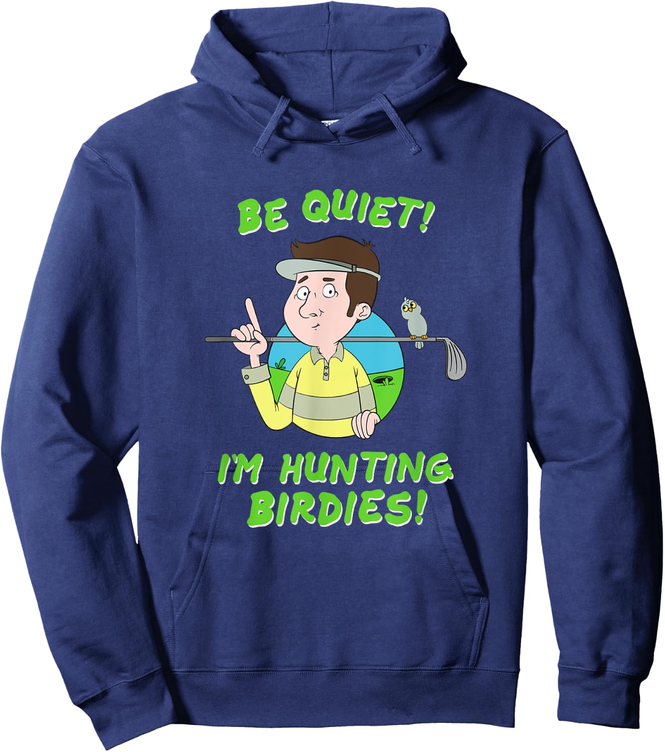 Birdie Golf Golf Equipment Golf Course Bird for Tournament Hoodie - Hoodie | Navy