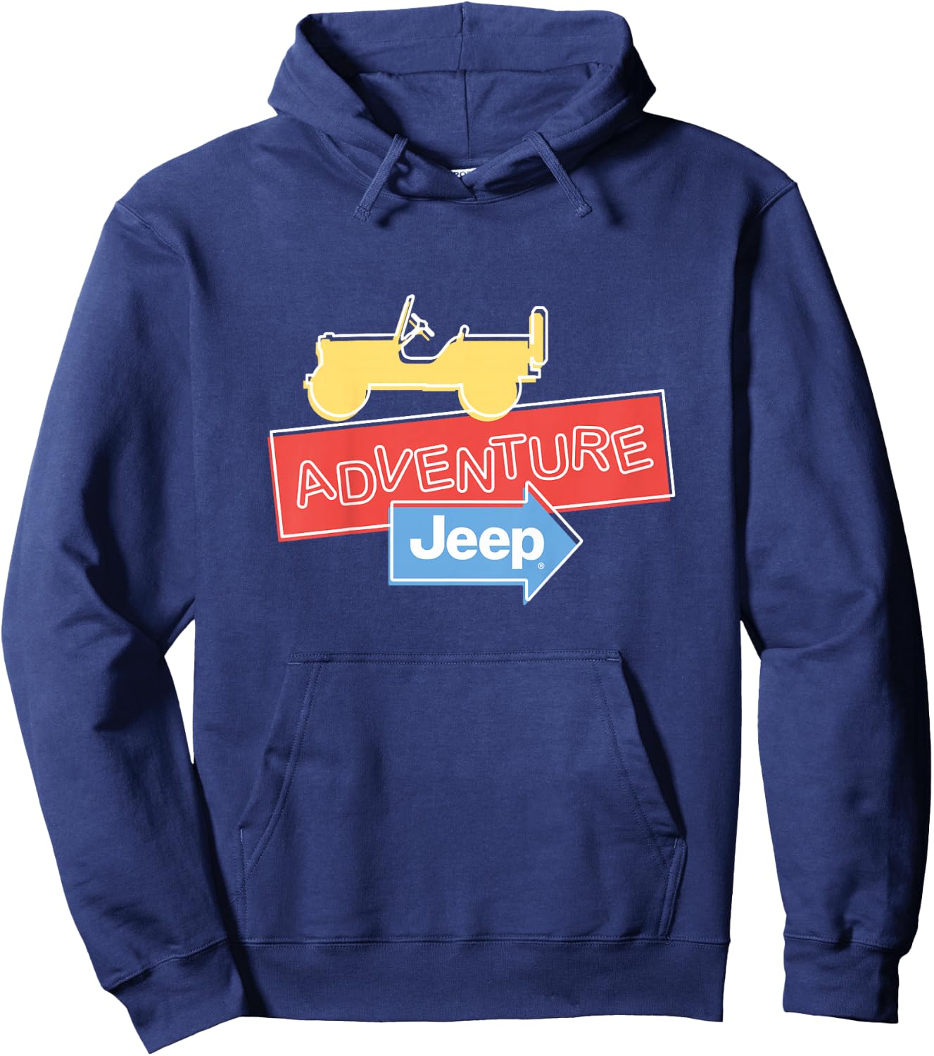 Kids J is for Jeep - Officially Licensed Hoodie - Hoodie | Navy