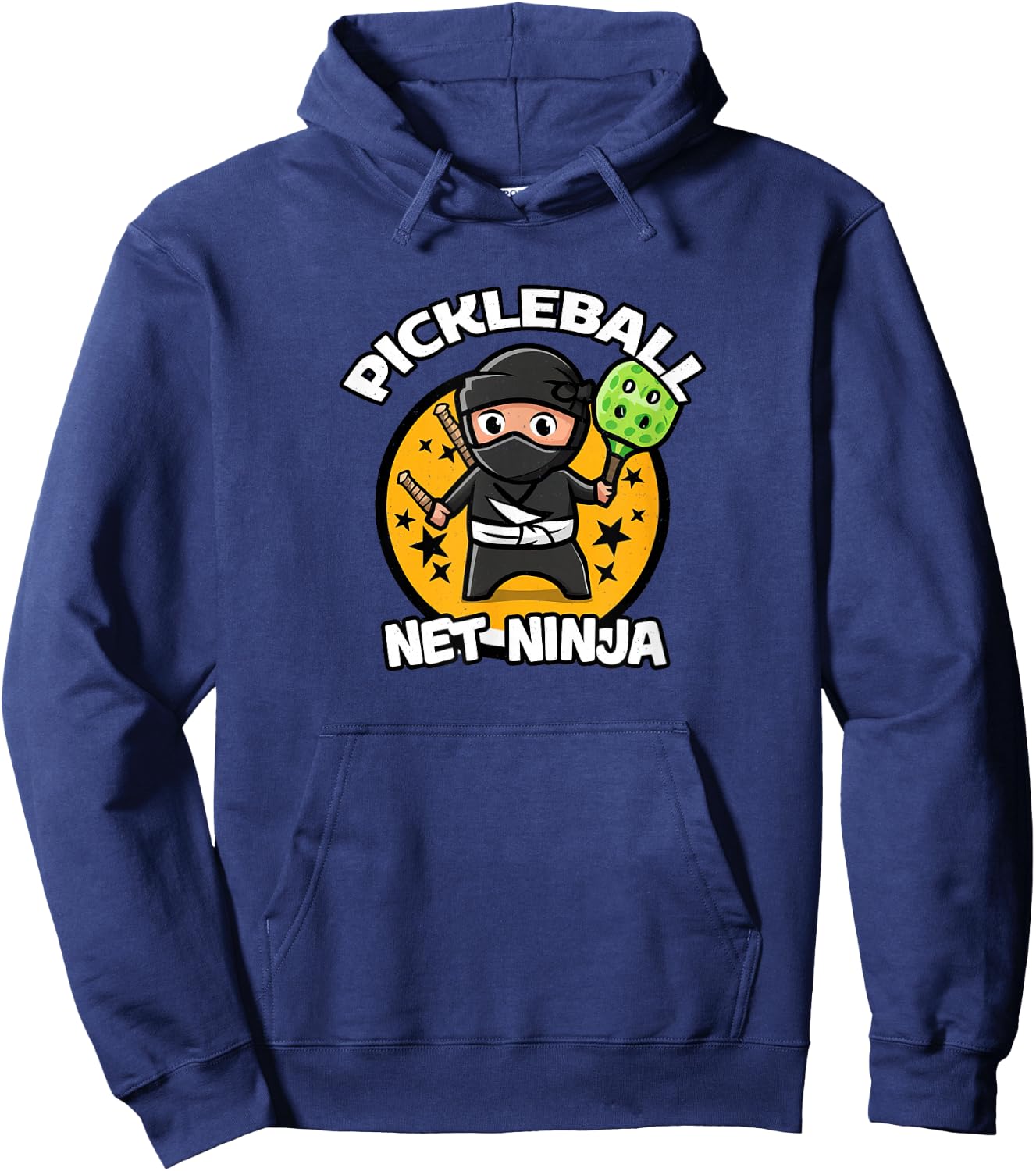 Net Ninja - for Pickleball Players Hoodie - Hoodie | Navy