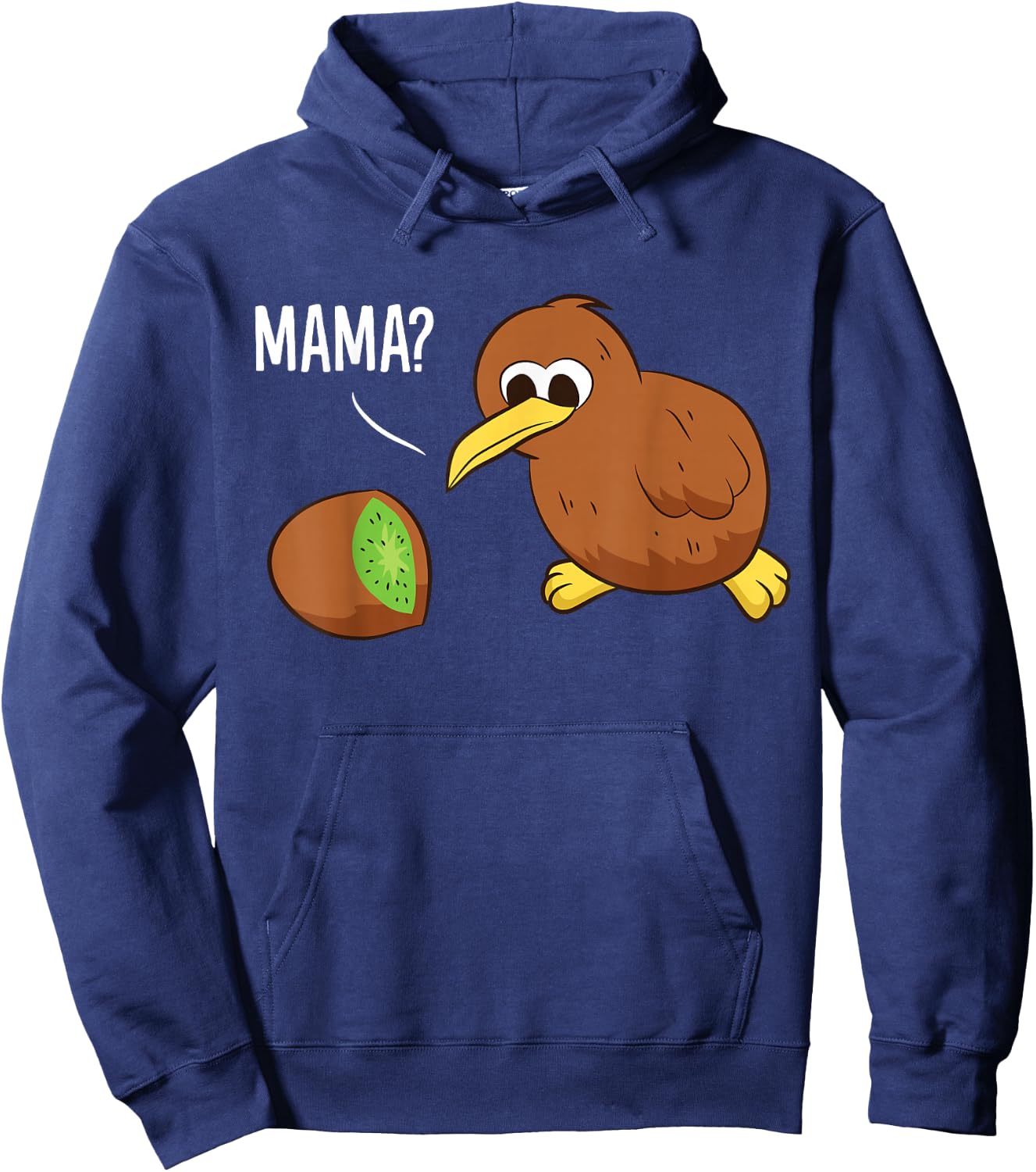 Kiwi Bird New Zealand Kiwi Fruit Funny Mama Kiwi Hoodie - Hoodie | Navy