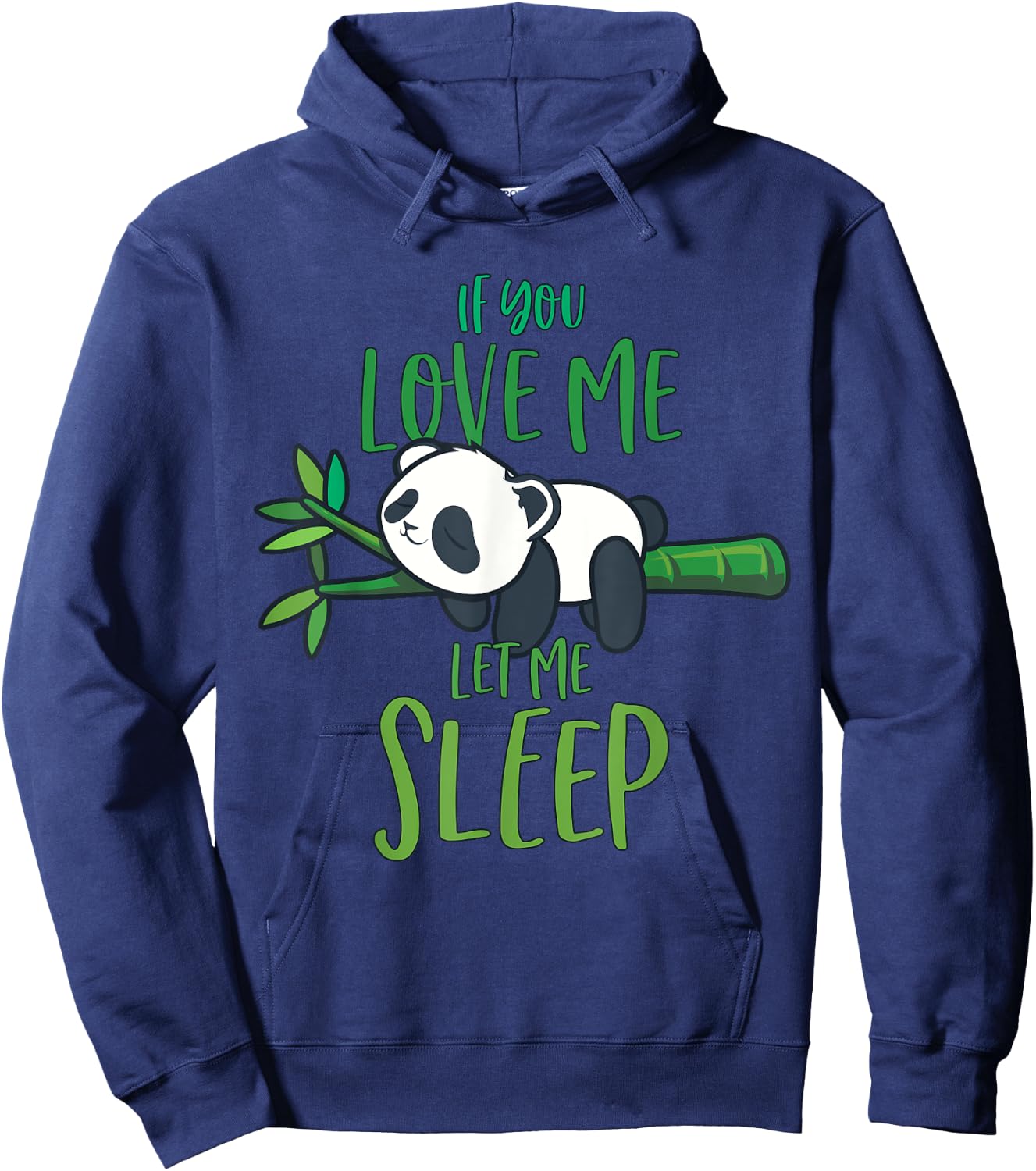 Panda Men Women Panda Lover Gift Panda Hoodie - Hoodie | Navy