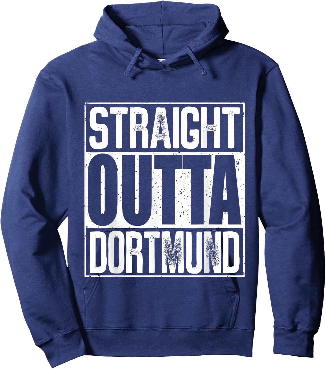 Straight Outta Dortmund Hoodie - Hoodie | Navy