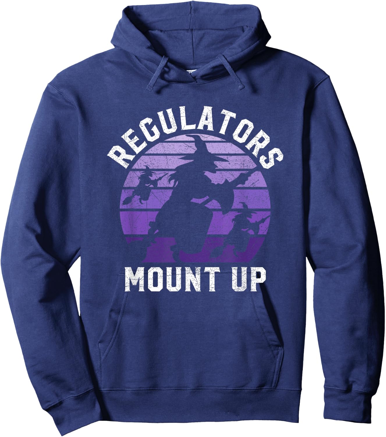 Regulators Mount Up Halloween Witch Hoodie - Hoodie | Navy