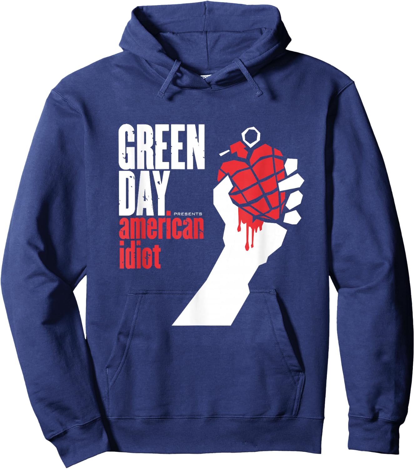 Green Day American Idiot Hoodie - Hoodie | Navy