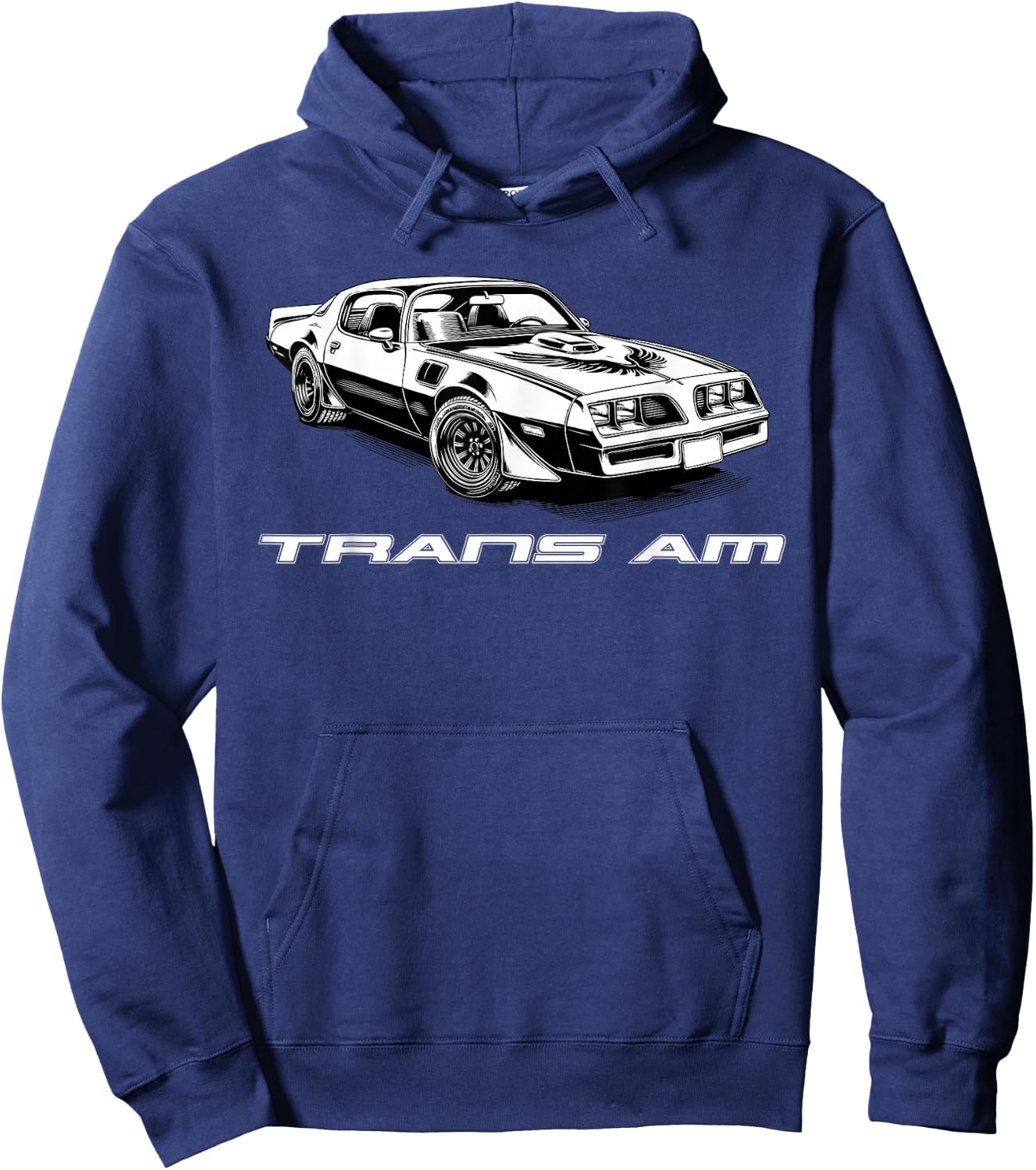 Trans Am Muscle Car American Muscle Trans Am Nation Hoodie - Hoodie | Navy