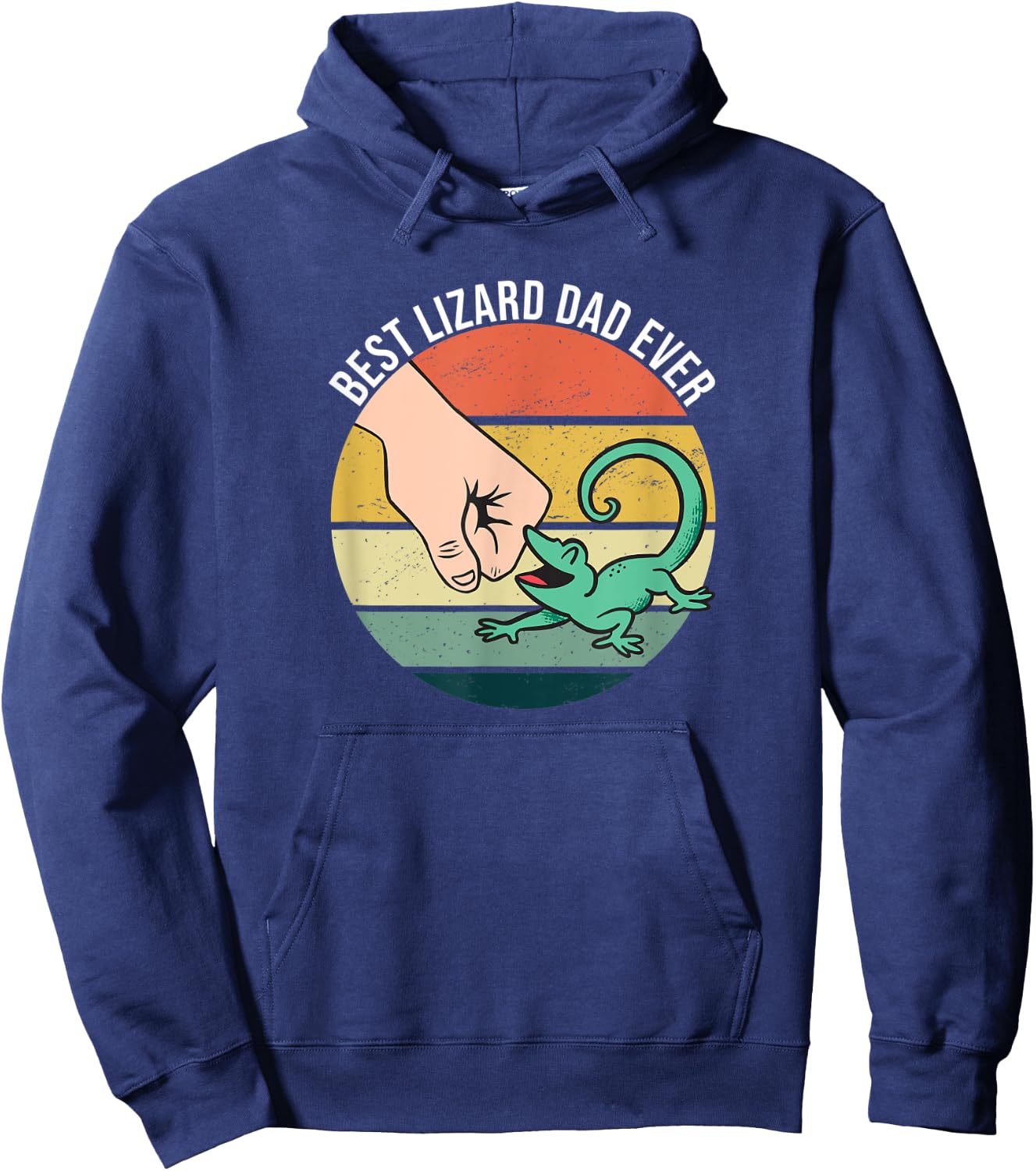 Best Lizard Dad Ever For Lizard Owner Hoodie - Hoodie | Navy