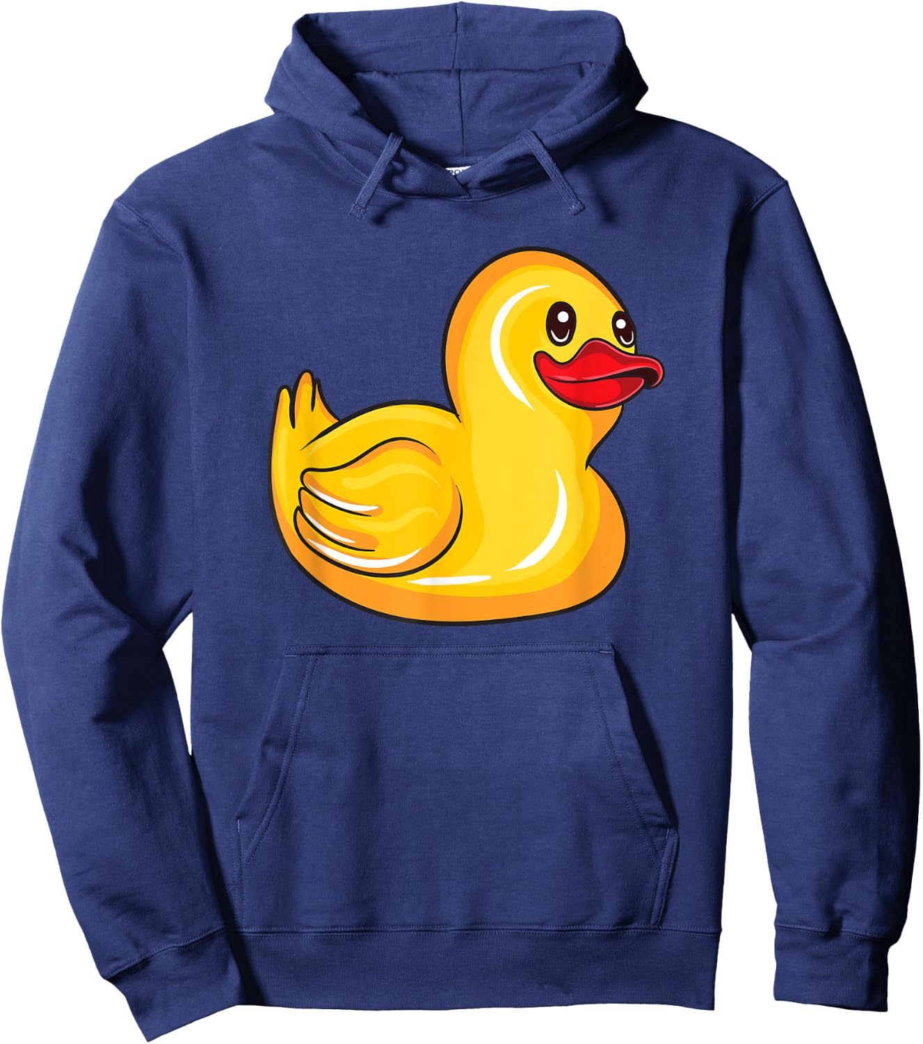 Cute Rubber Duck Gift Toddlers Men Women Funny Duckling Hoodie - Hoodie | Navy