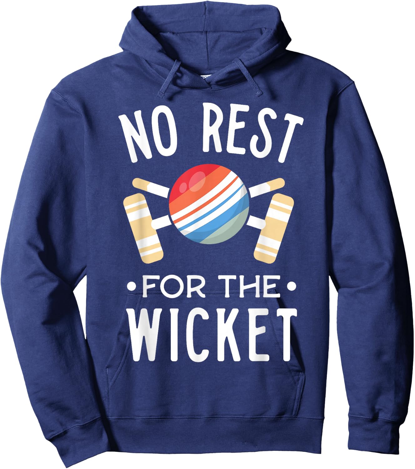 Funny Croquet Shirt Rest For The Wicket Club Coach Gift Hoodie - Hoodie | Navy