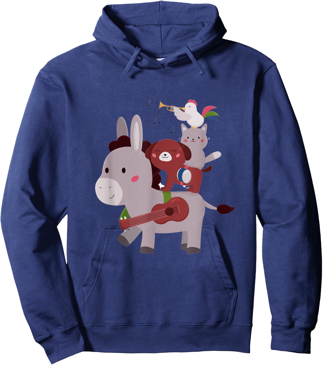 Bremen Town Musicians Hoodie - Hoodie | Navy