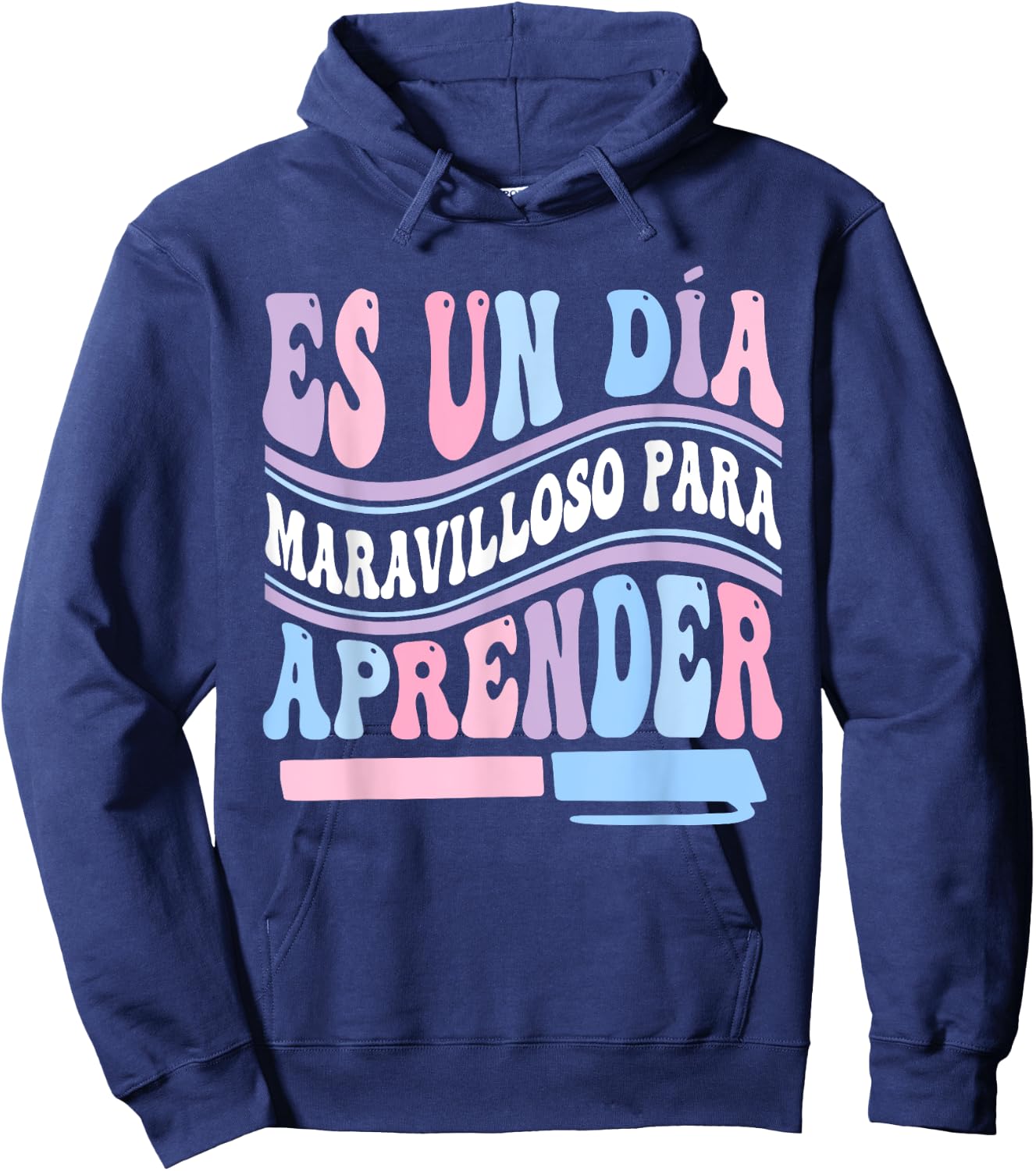 Espanol Bilingue Spanish Teacher Maestra Women Girls Kids Hoodie - Hoodie | Navy
