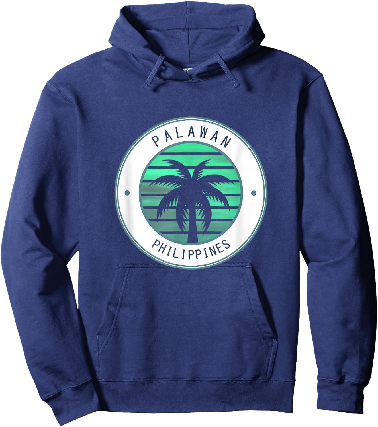 Philippines Vacation Travel Palawan Hoodie - Hoodie | Navy