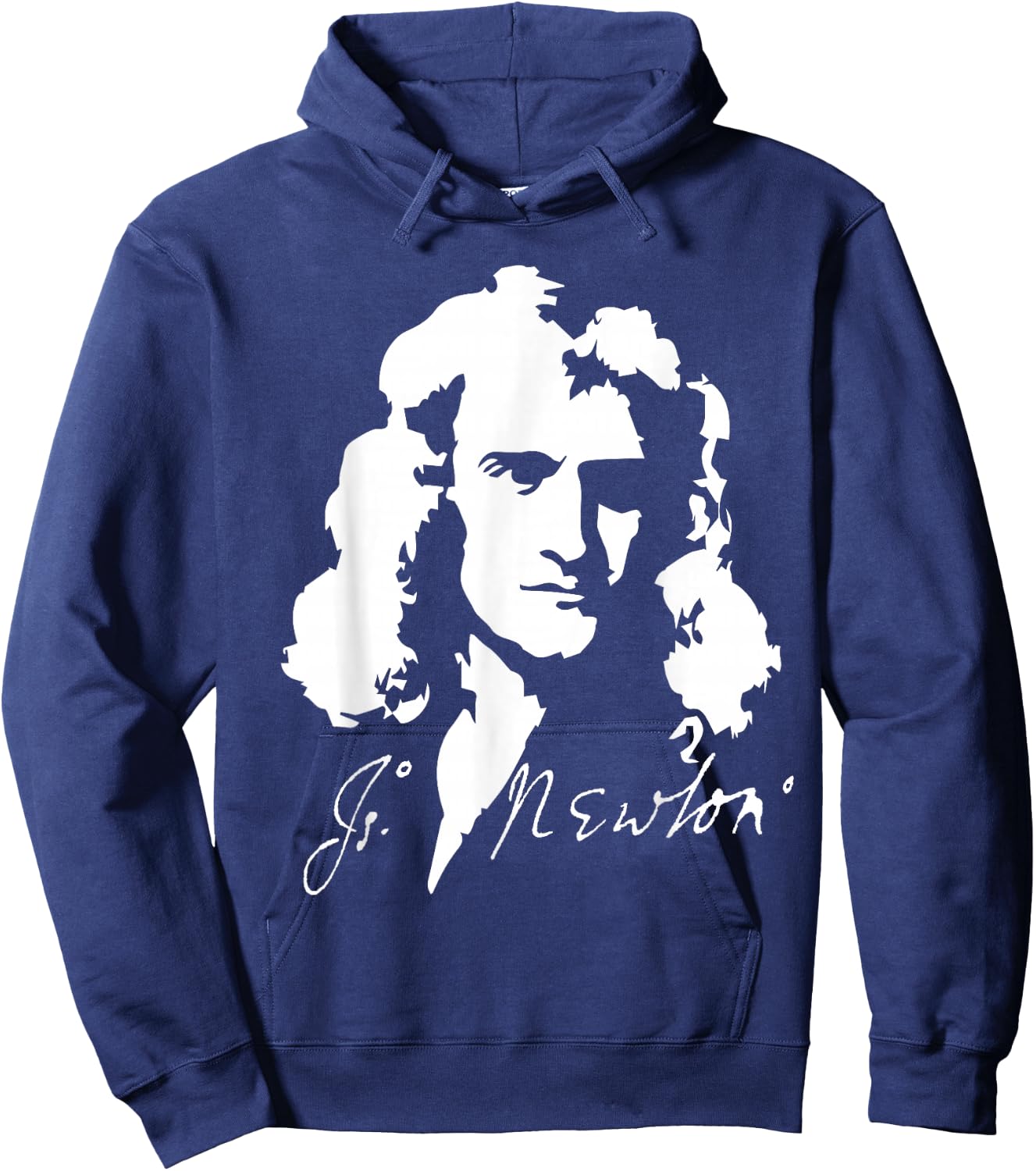 Isaac Newton laws of physics mathematics Hoodie - Hoodie | Navy