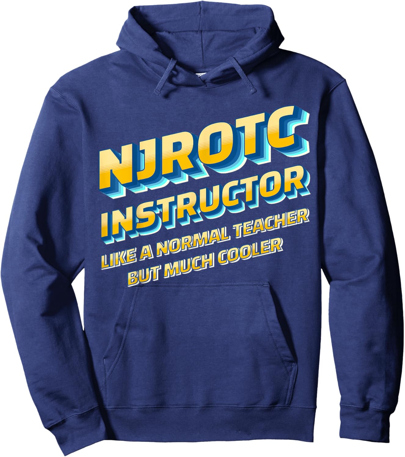 NJROTC Instructor NJROTC Educator Veteran NJROTC Teacher Women Hoodie - Hoodie | Navy