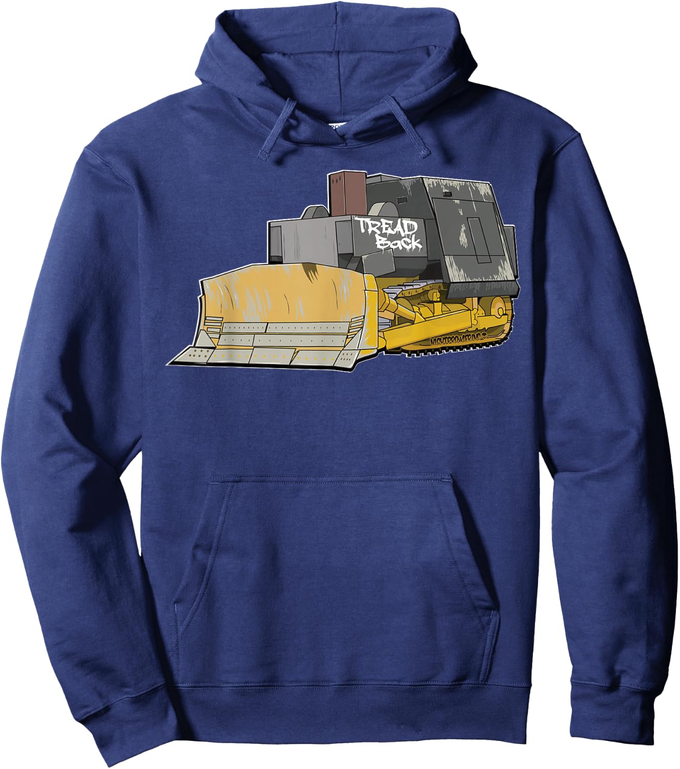 Killdozer Tread Back Hoodie - Hoodie | Navy