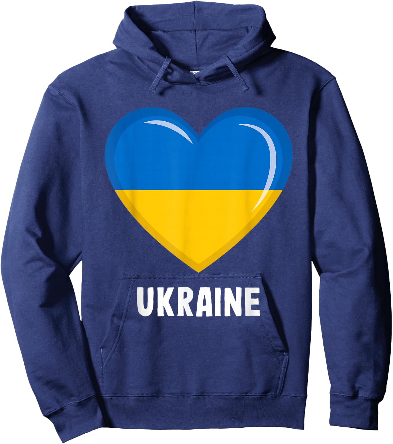 Ukraine Flag Shirt | Ukrainian Hoodie - Hoodie | Navy
