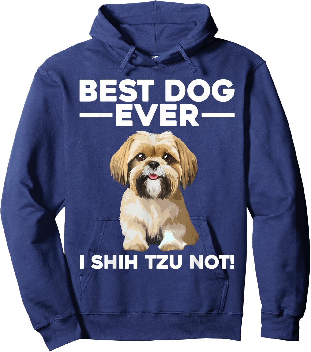 Best Shih Tzu Design Women Pet Dog Shih Tzu Lover Hoodie - Hoodie | Navy