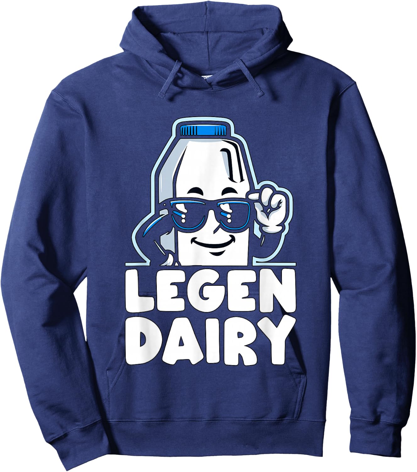 funny Milk Legendairy Legendary Hoodie - Hoodie | Navy