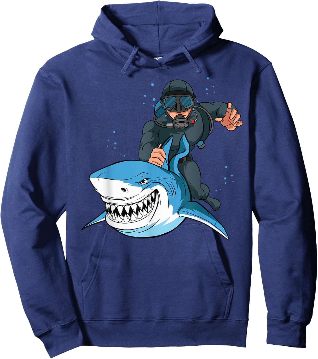 Scuba Diving Lover Ocean Swimmer Underwater Diver Hoodie - Hoodie | Navy