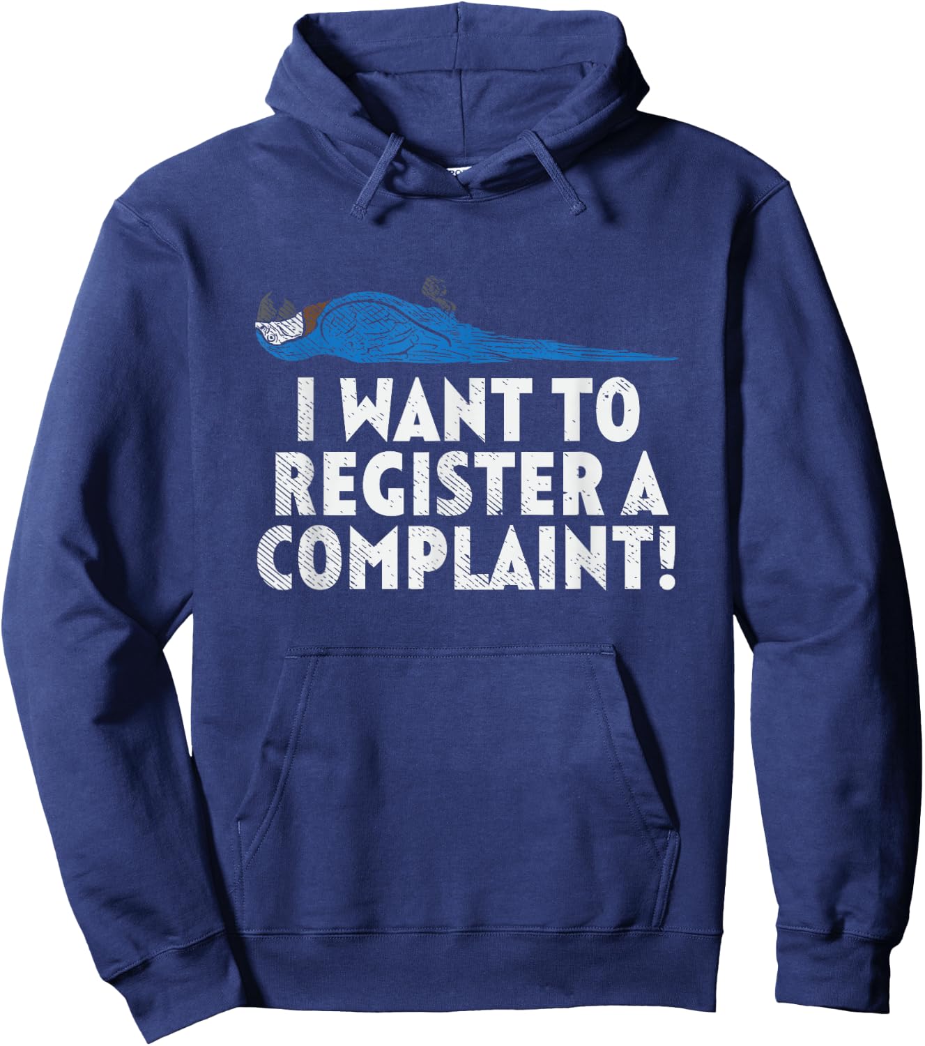 Dead Parrot funny Parrot Hoodie - Hoodie | Navy
