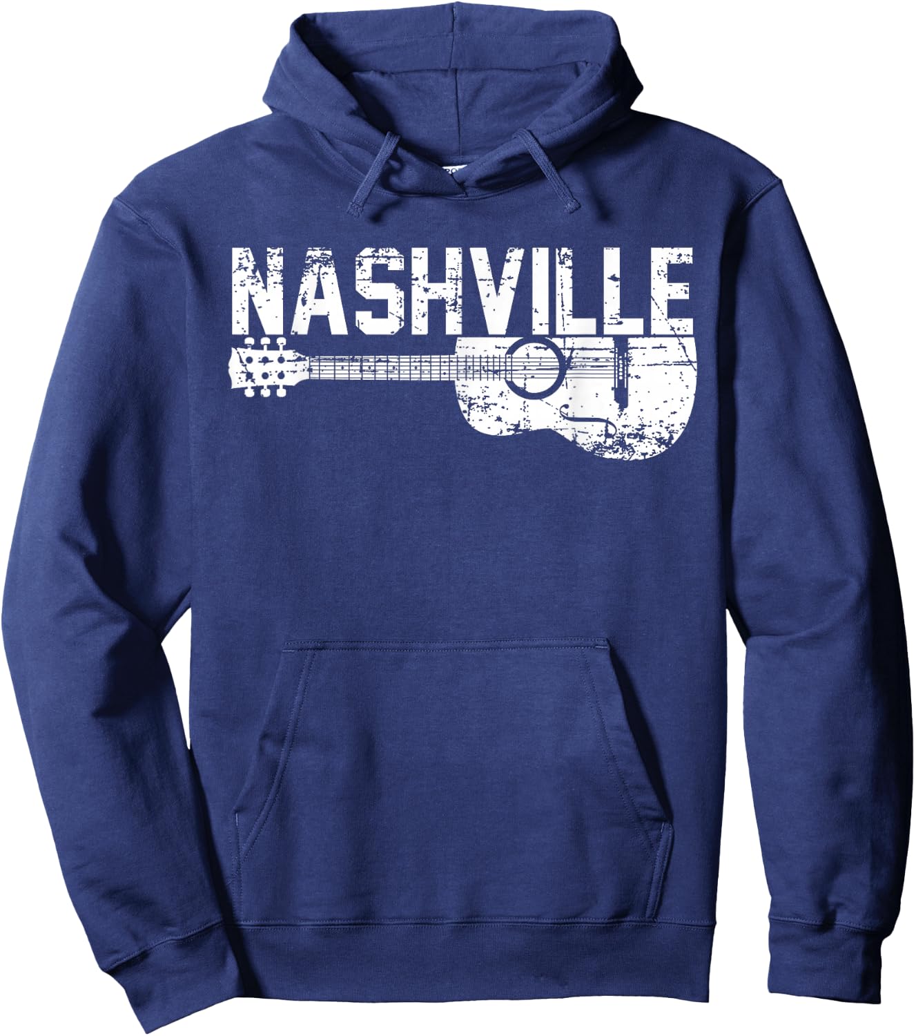 Unique Country Music Lovers Nashville Musician Guitar Cool Hoodie - Hoodie | Navy