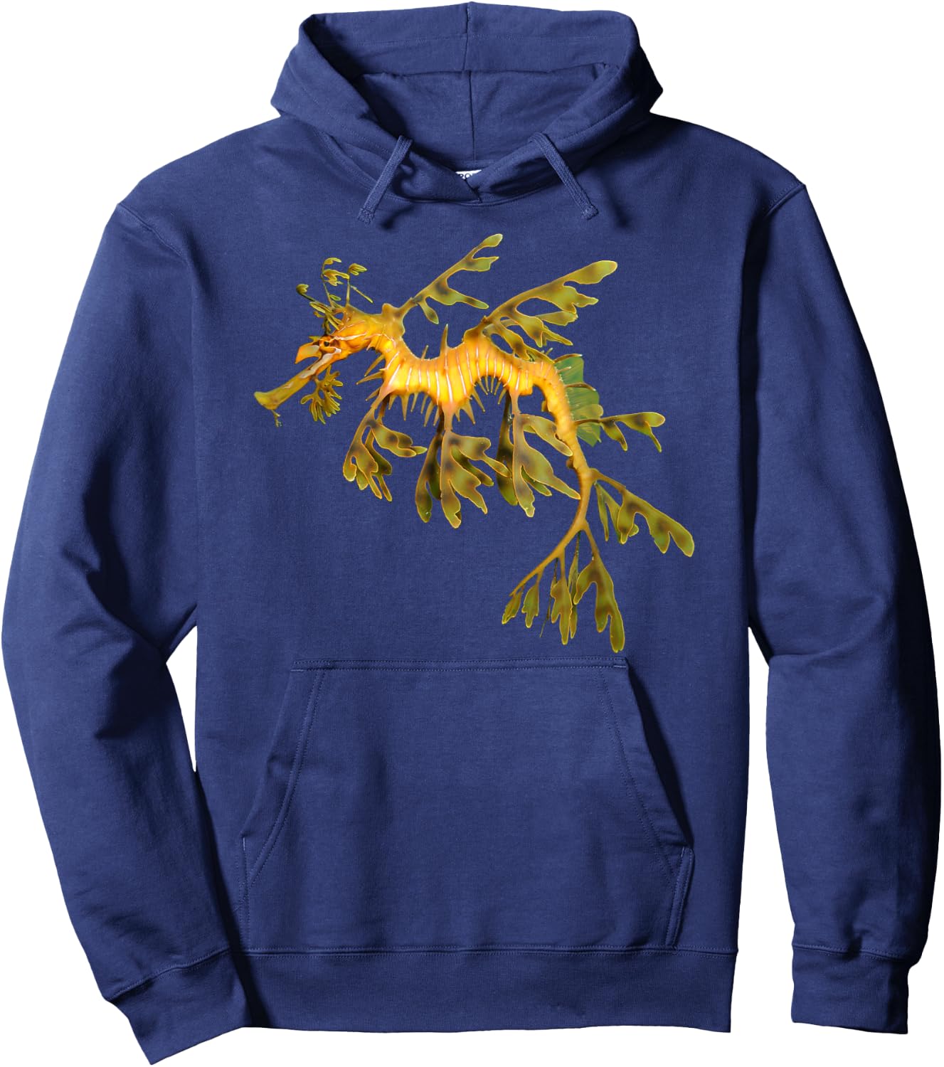 Leafy Seadragon Marine Animal Ocean Lover Seahorse Hoodie - Hoodie | Navy