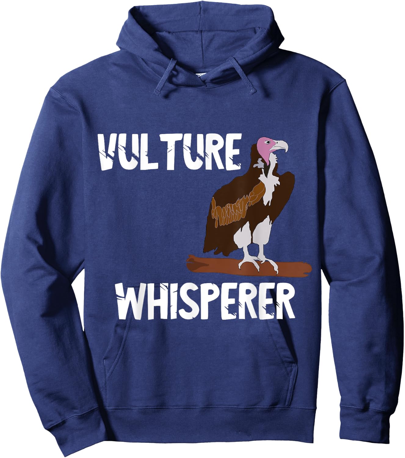Vulture Whisperer Scavenger Turkey Bird Watcher Carrion Hoodie - Hoodie | Navy
