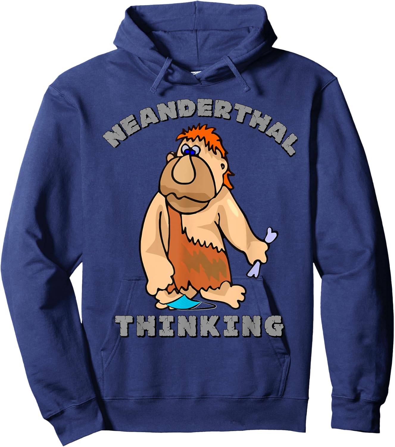 Neanderthal Thinking Hoodie - Hoodie | Navy
