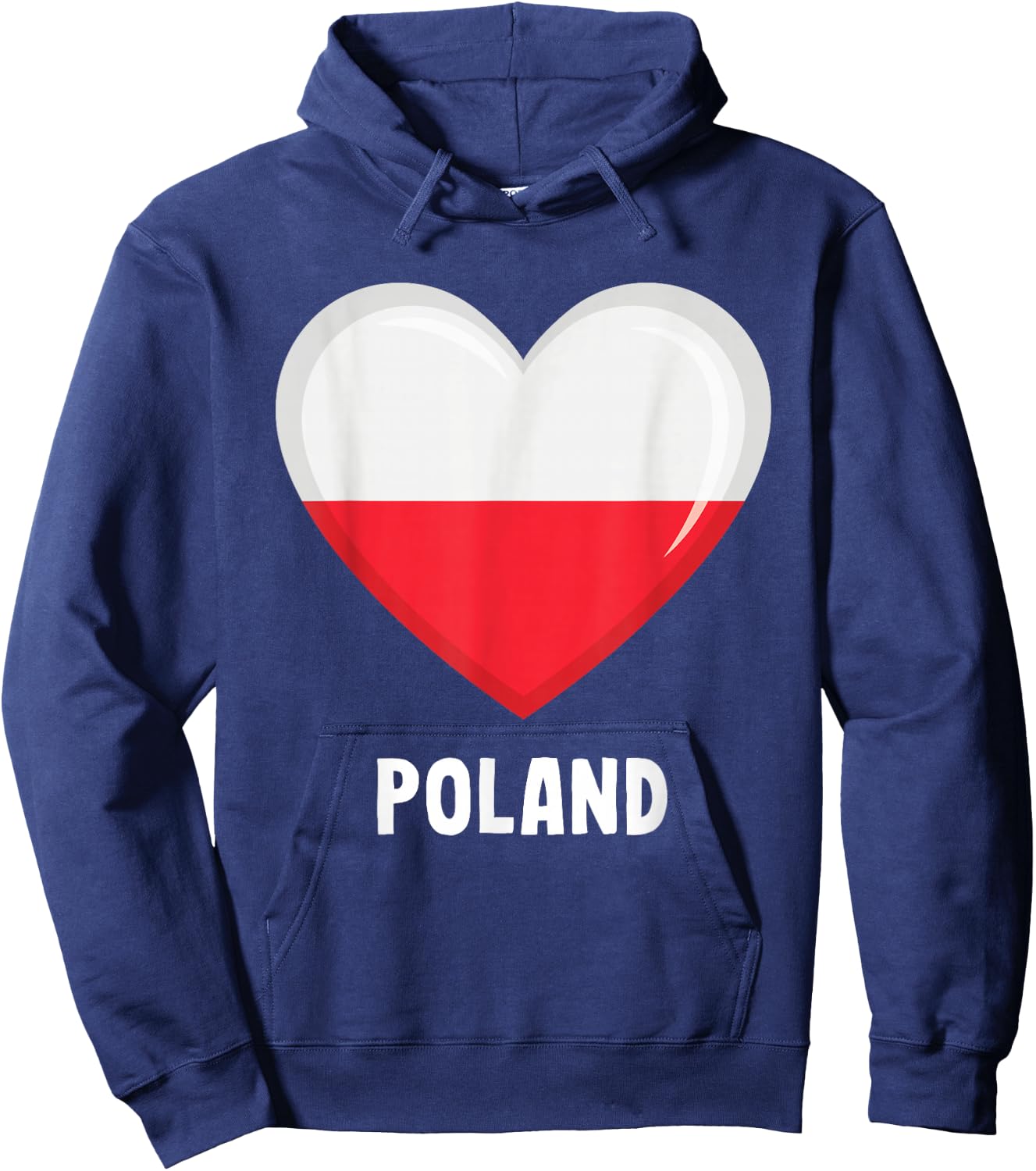 Poland Flag Shirt | Polish Hoodie - Hoodie | Navy