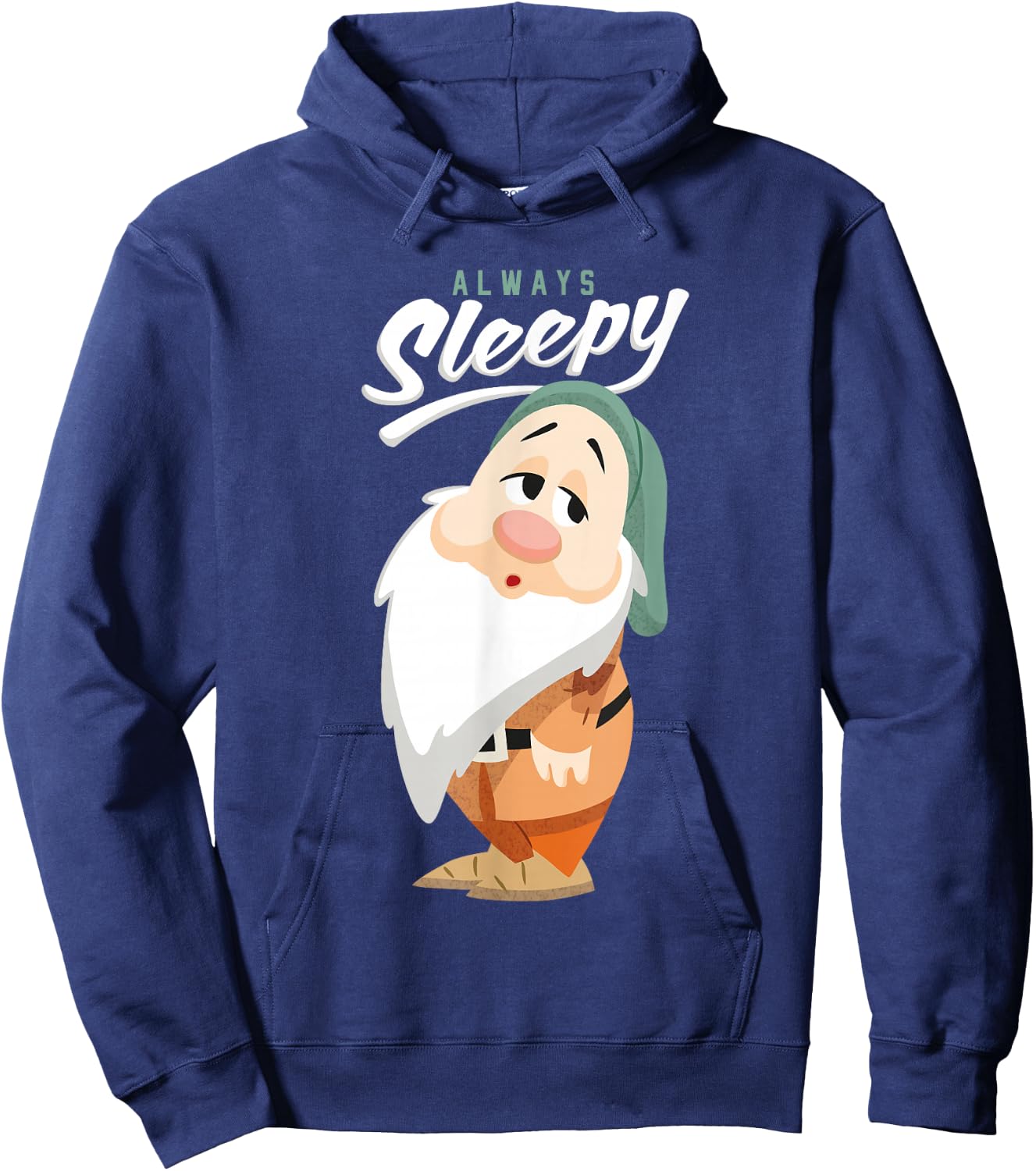 Disney Snow White and The Seven Dwarfs Always Sleepy Hoodie - Hoodie | Navy