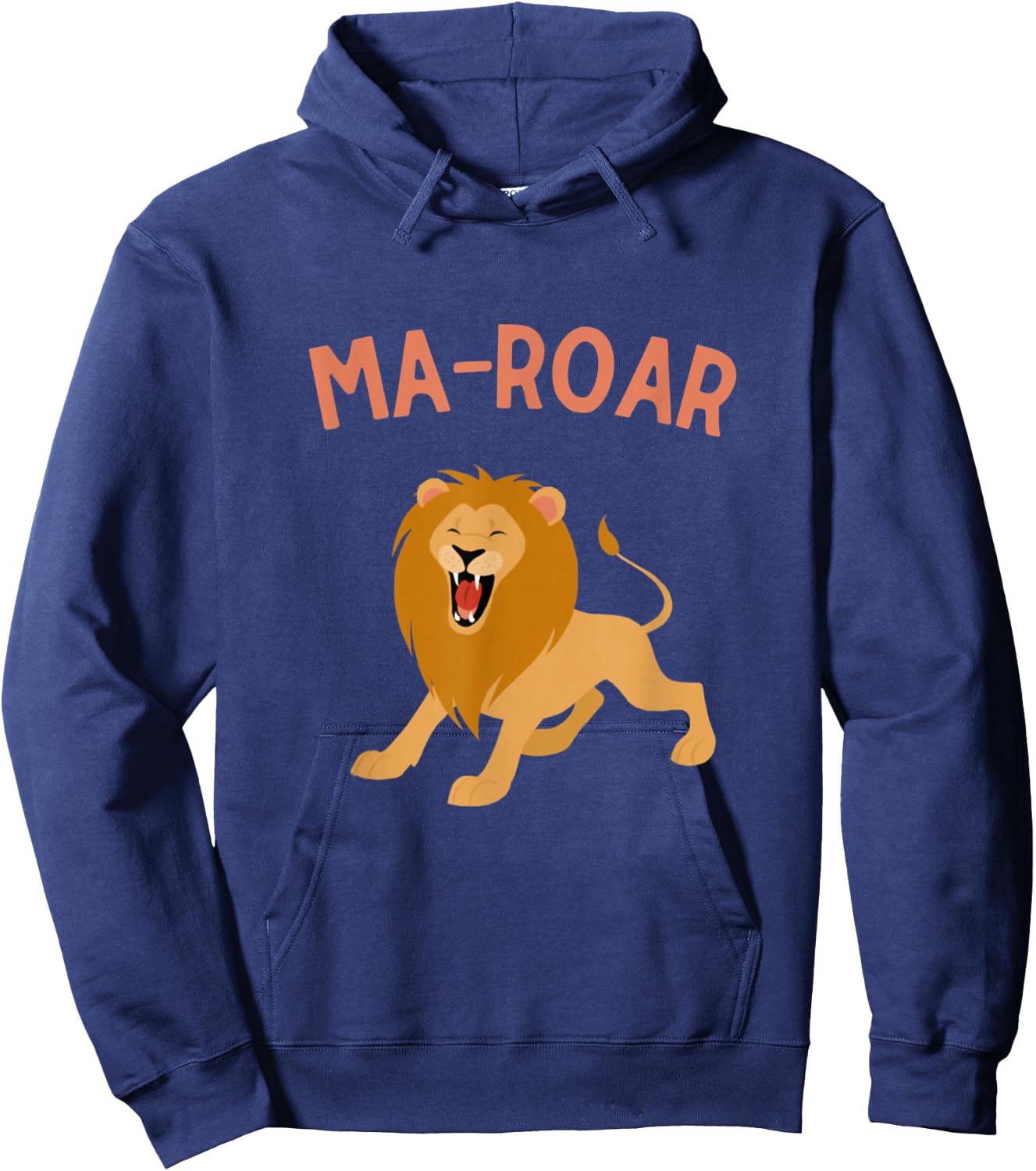 Jewish Passover Seder Plate Maror Ma-Roar Lion Of Judah Kids Hoodie - Hoodie | Navy