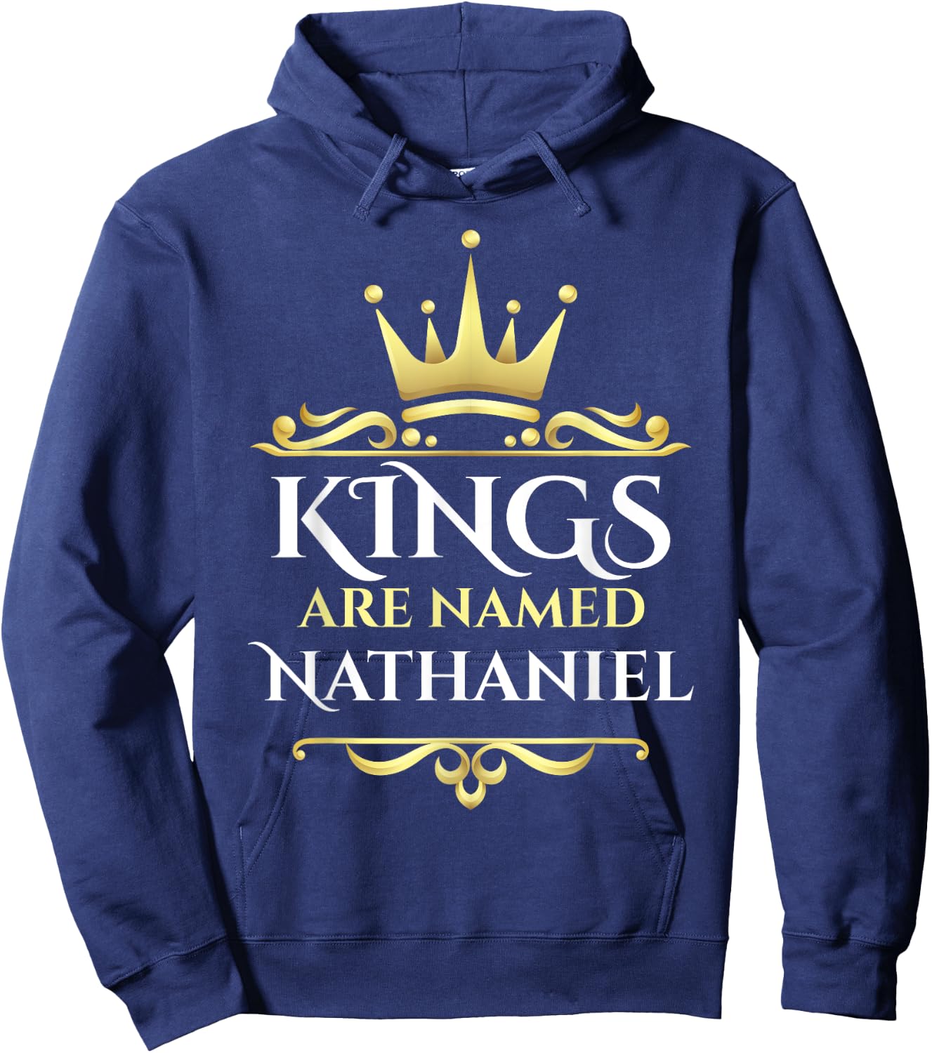 Kings Are Named Nathaniel Hoodie - Hoodie | Navy