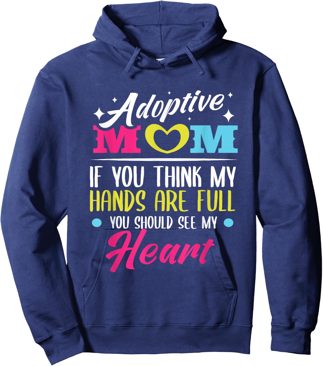 Adoption Day Adoptive Children Family Gotcha Day Hoodie - Hoodie | Navy