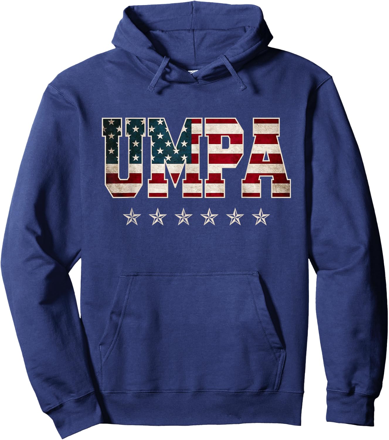 Umpa Father's Day American Flag 4th of July Christmas Xmas Hoodie - Hoodie | Navy