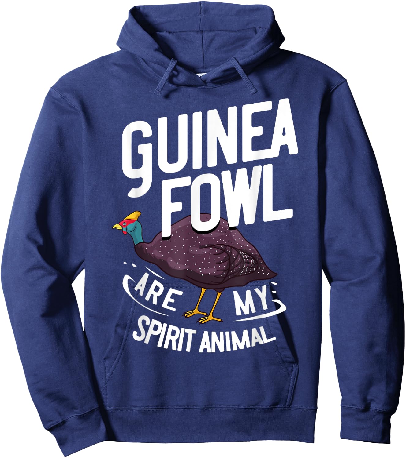Guinea Fowl Gift Chicken Hen Farmer Hoodie - Hoodie | Navy