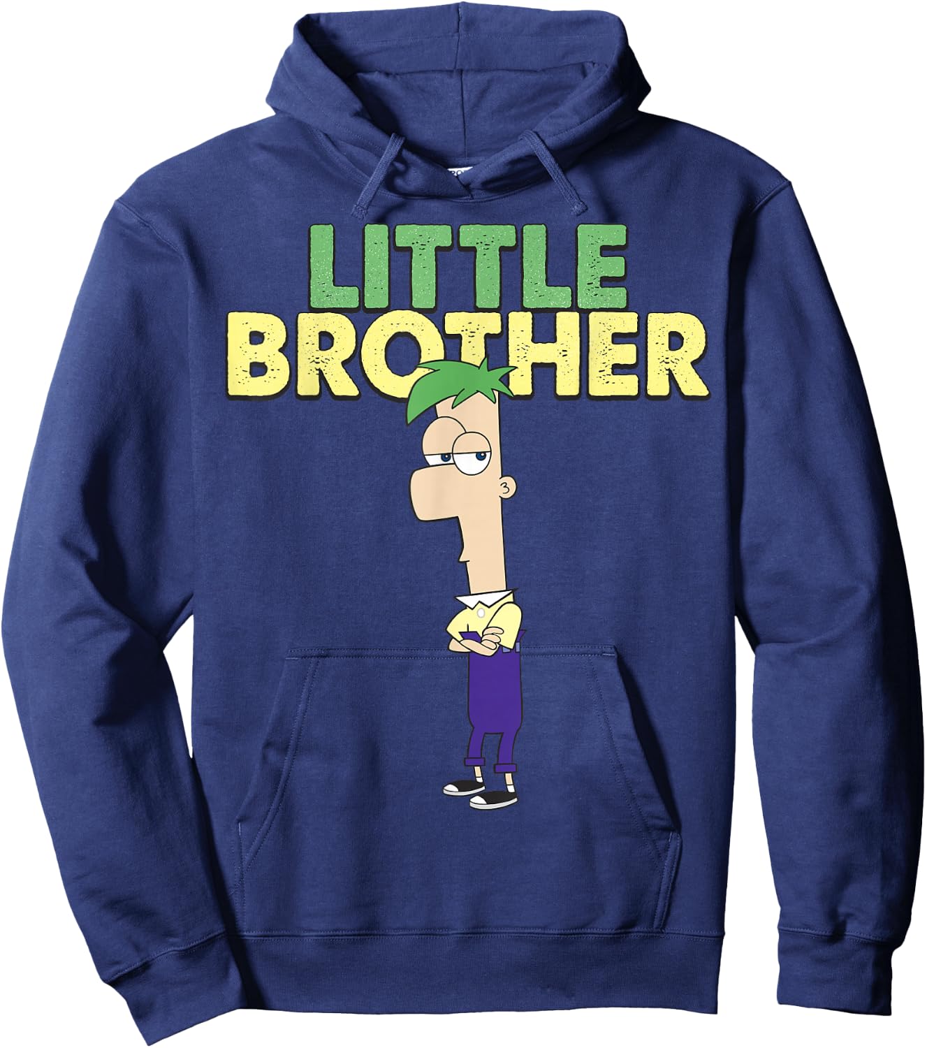 Disney Phineas And Ferb The Green Brother Hoodie - Hoodie | Navy