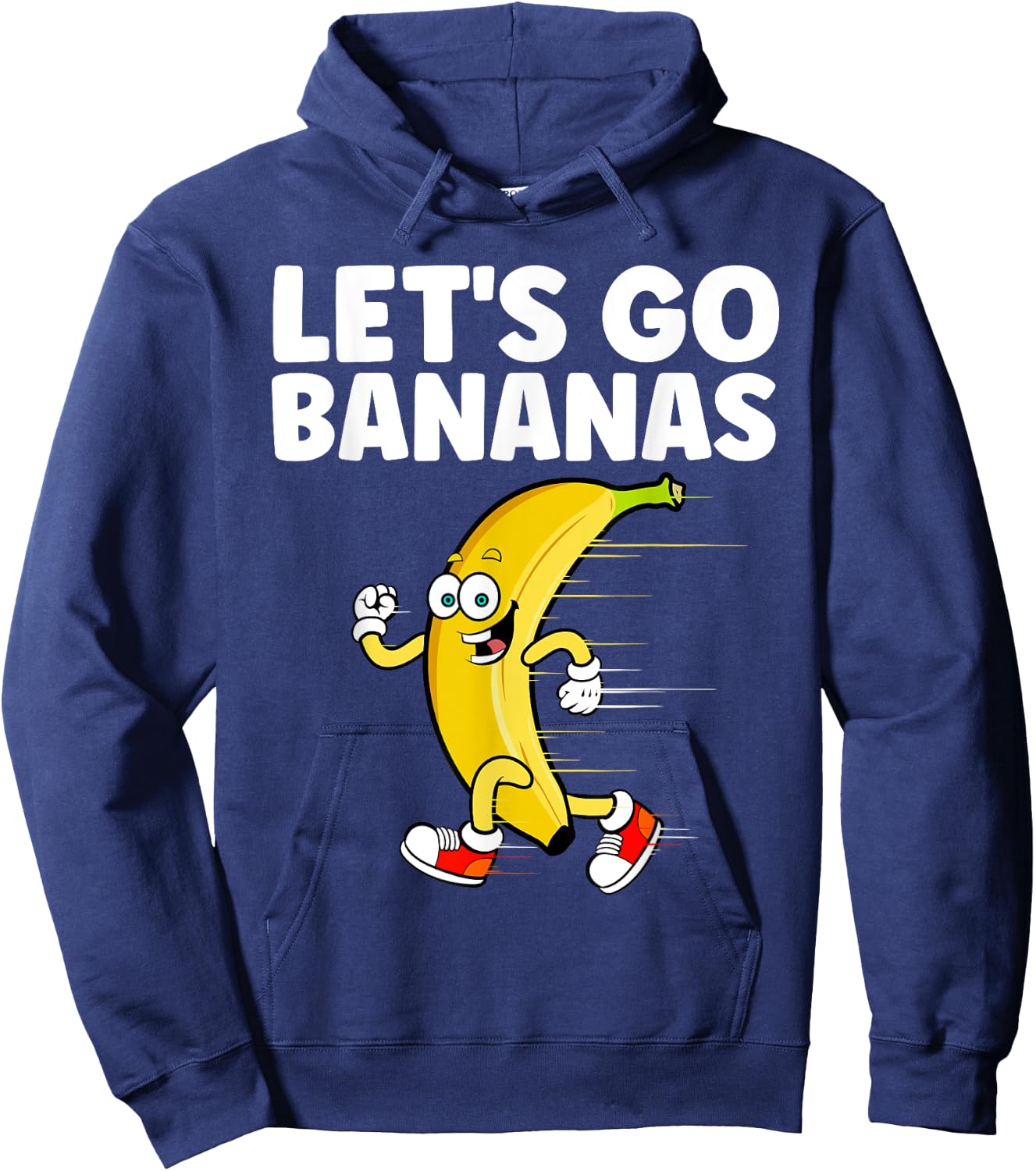 Banana Art Women Kids Hawaiian Fruit Bananas Lover Hoodie - Hoodie | Navy