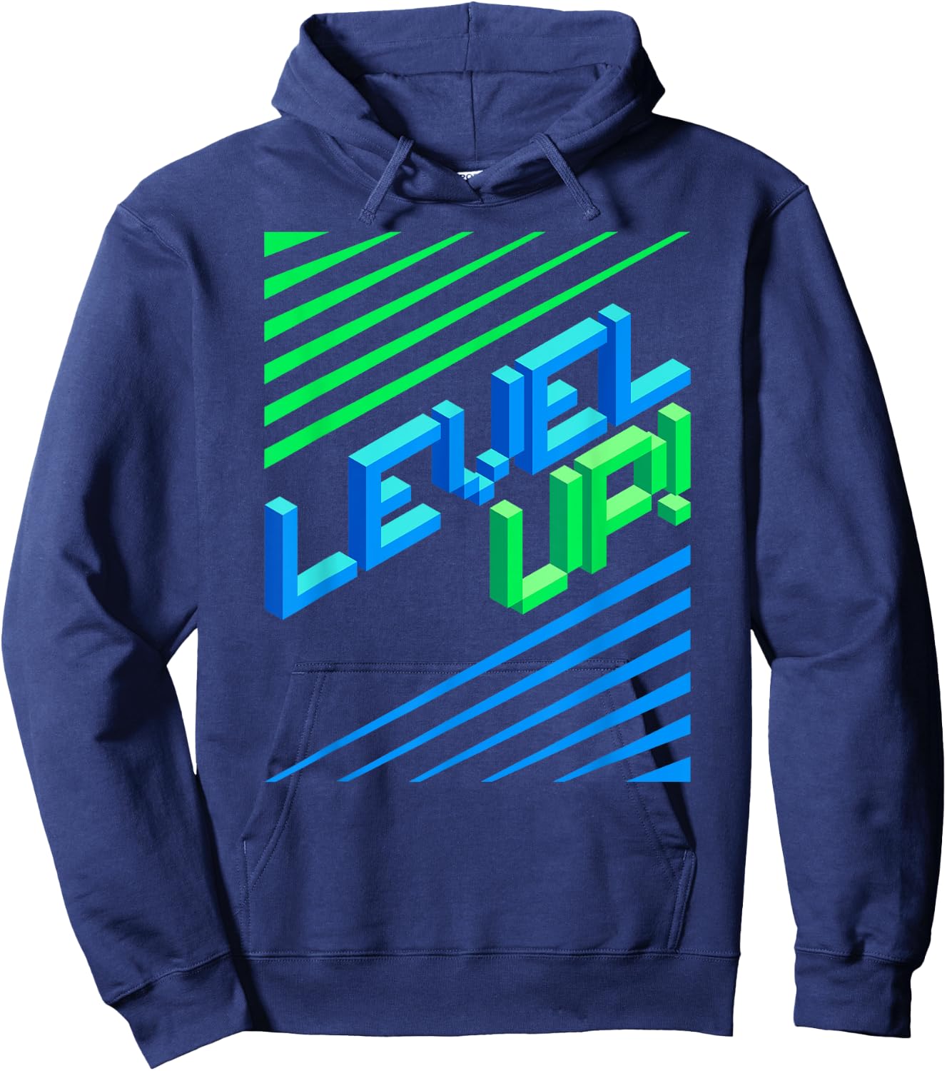 Level Your Game Up I Controller PS5 Gaming Hoodie - Hoodie | Navy