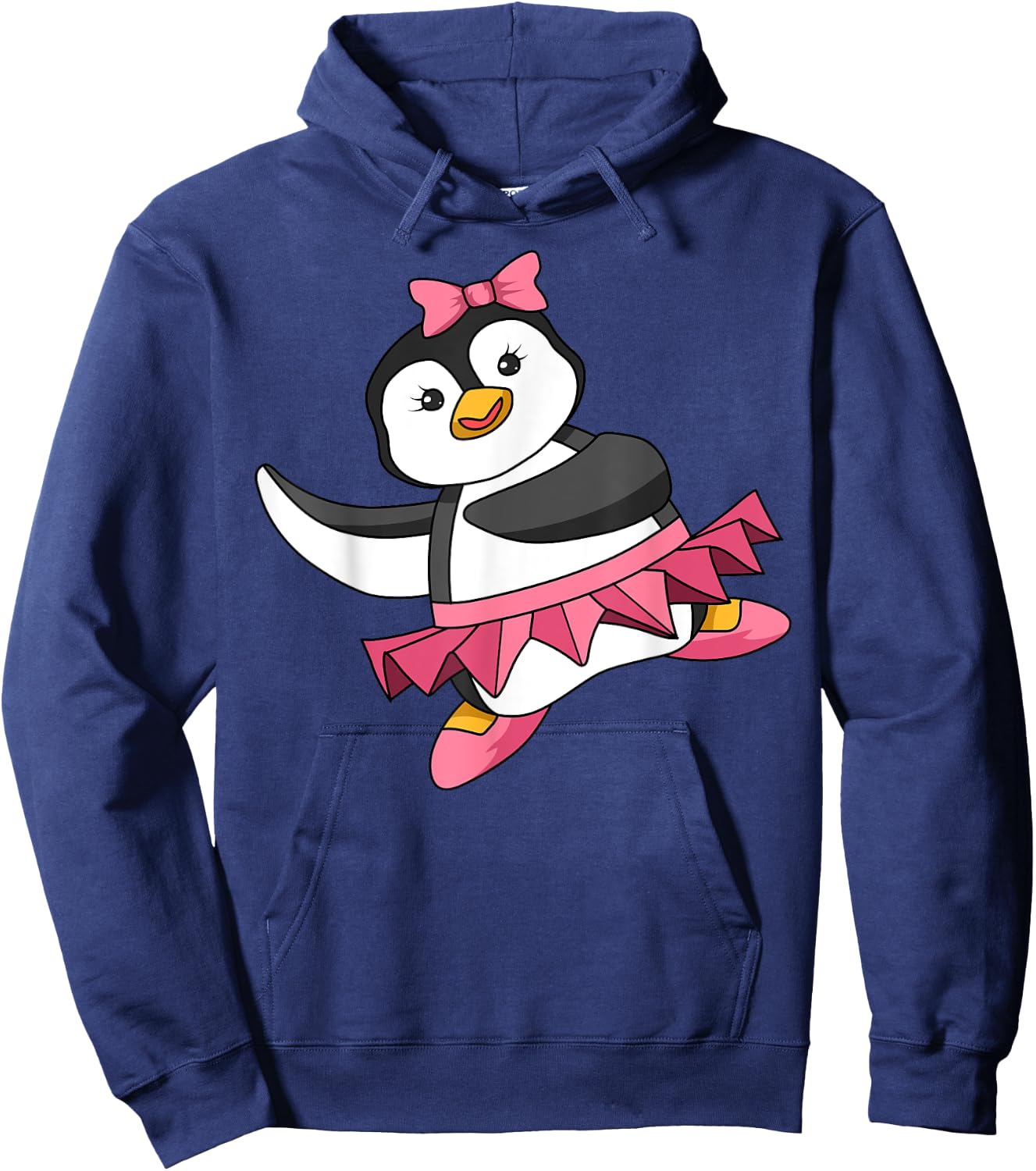 Penguin Ballerina Dance Ballet Dancer Flightless Bird Lover Hoodie - Hoodie | Navy