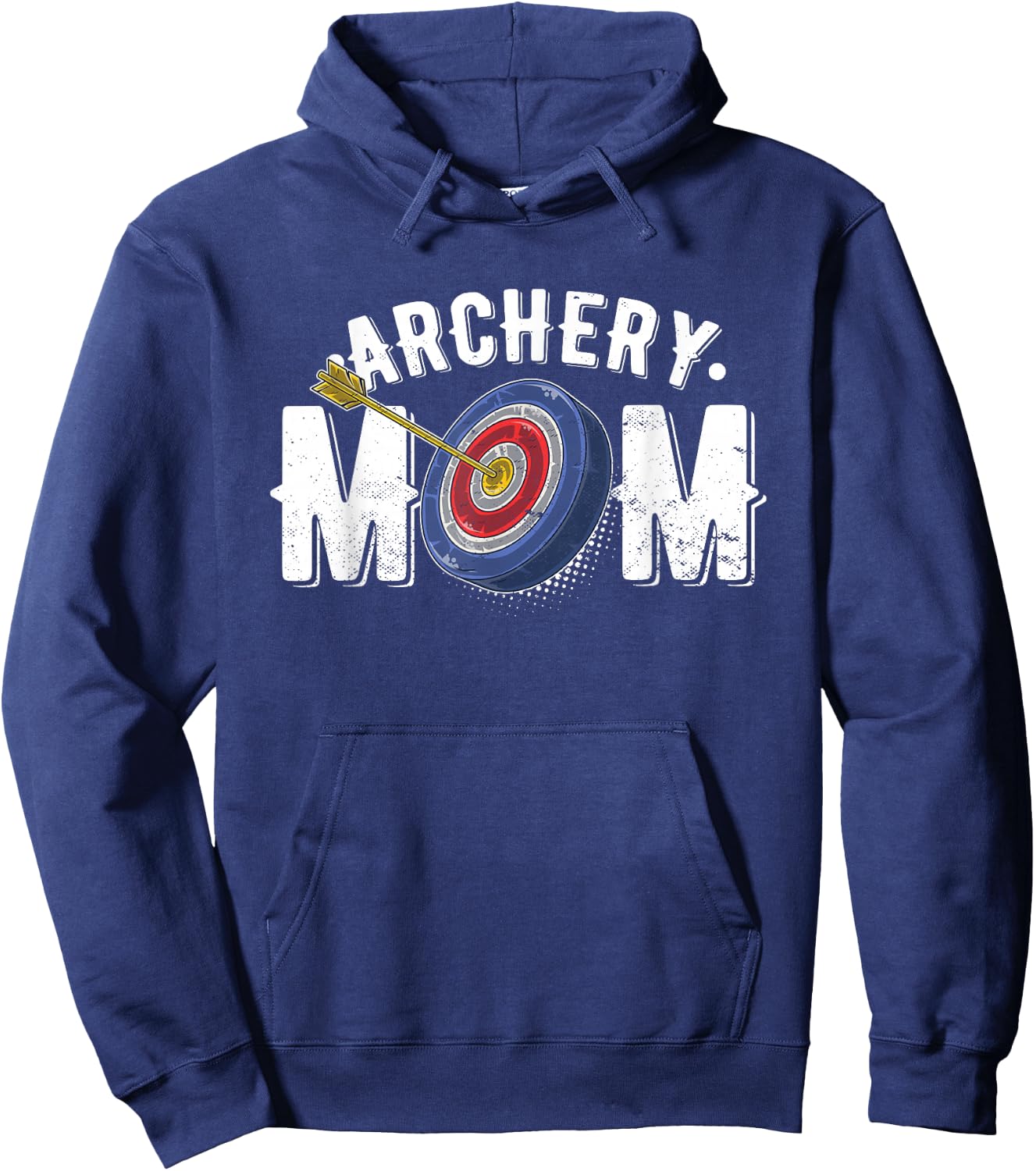 Archery Mom Bow Arrow Shooting Sports Hunter Women Hoodie - Hoodie | Navy