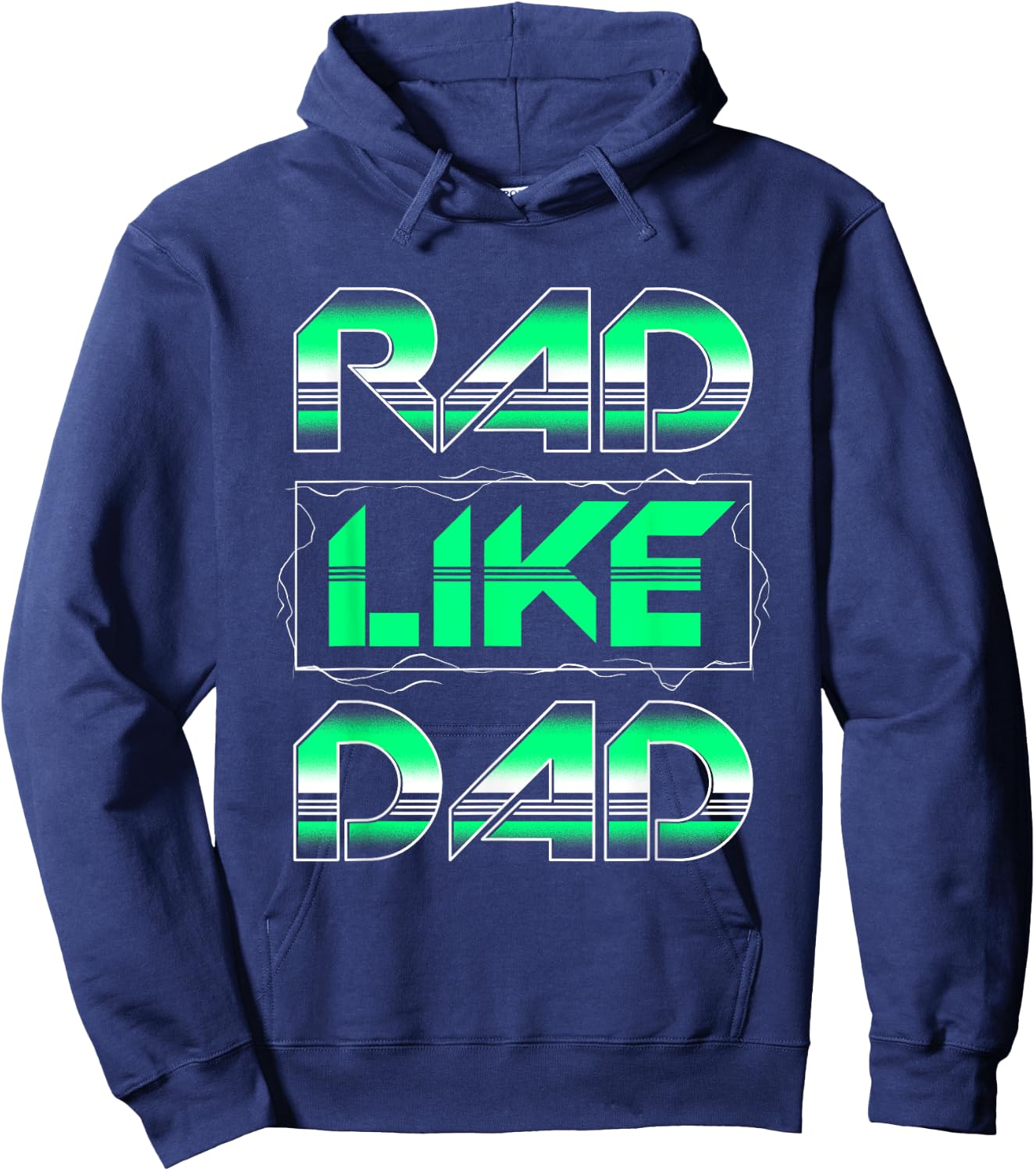 RAD Like DAD Boys Girls Kids Hoodie - Hoodie | Navy