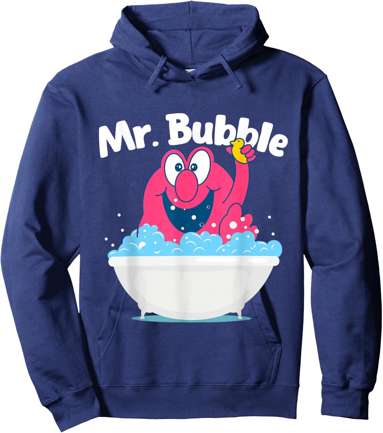 Mr. Bubble - Bubble Bath Hot Tub Wellness Bathtub Hoodie - Hoodie | Navy