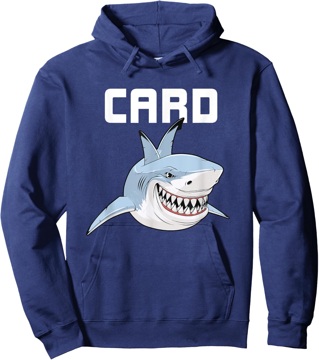 Card Shark Poker Spades Bridge Gambling Card Player Gift Hoodie - Hoodie | Navy