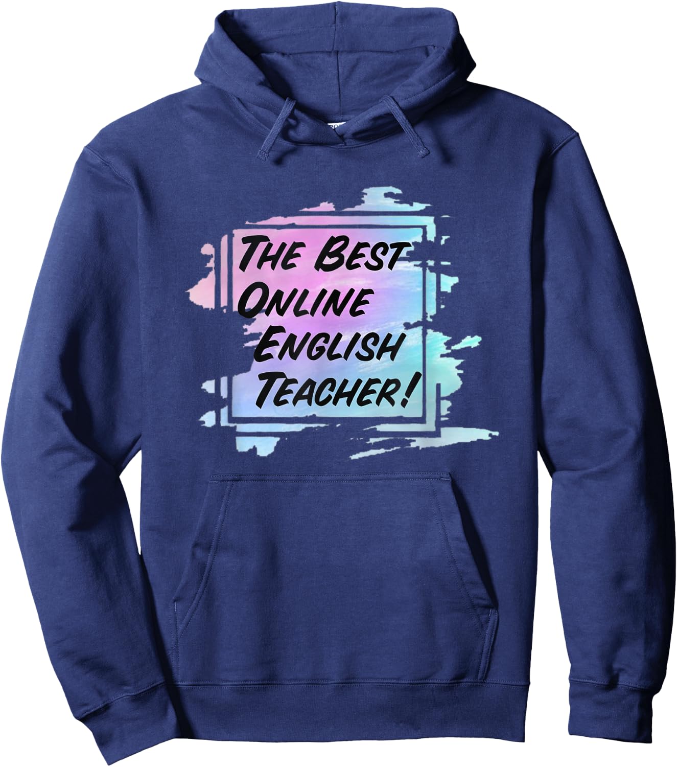 Online Teacher Gift The Best Online Internet Teacher Men Women Hoodie - Hoodie | Navy