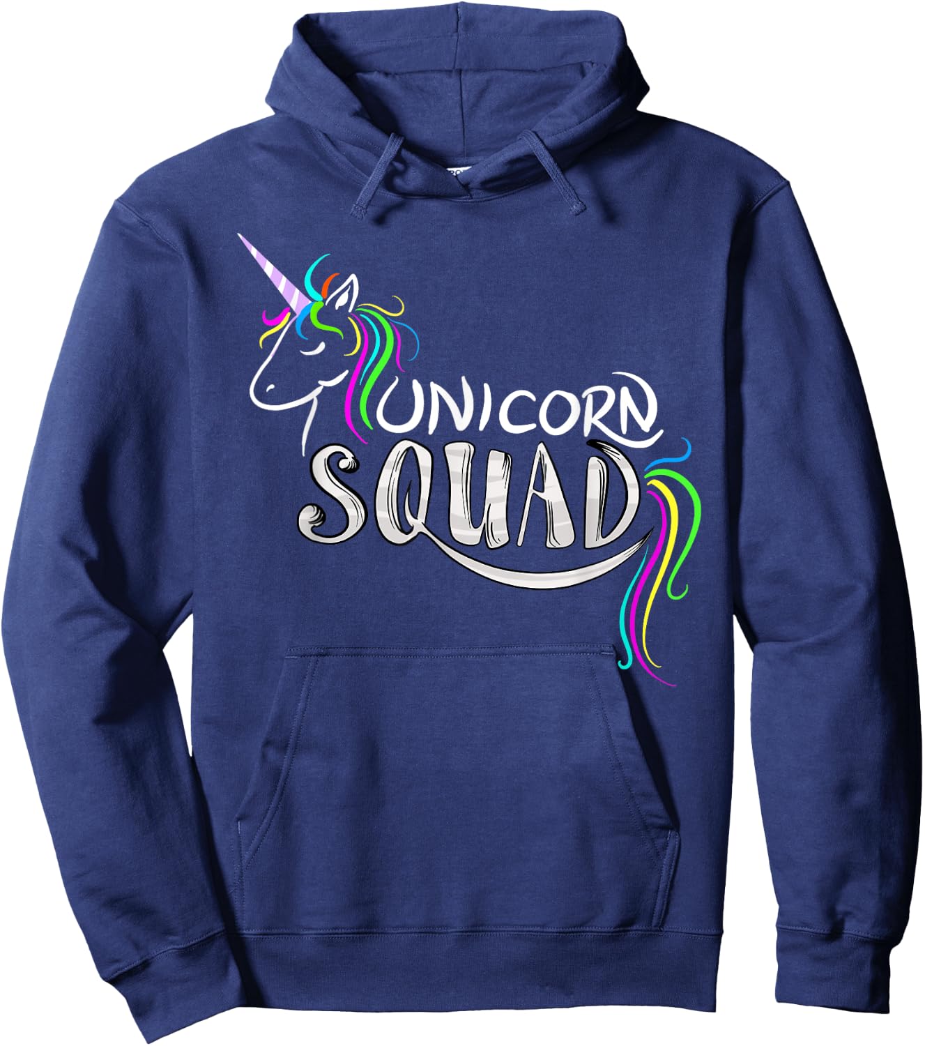 Cool Unicorn Squad | Funny Magical Equestrian Team Fan Gift Hoodie - Hoodie | Navy