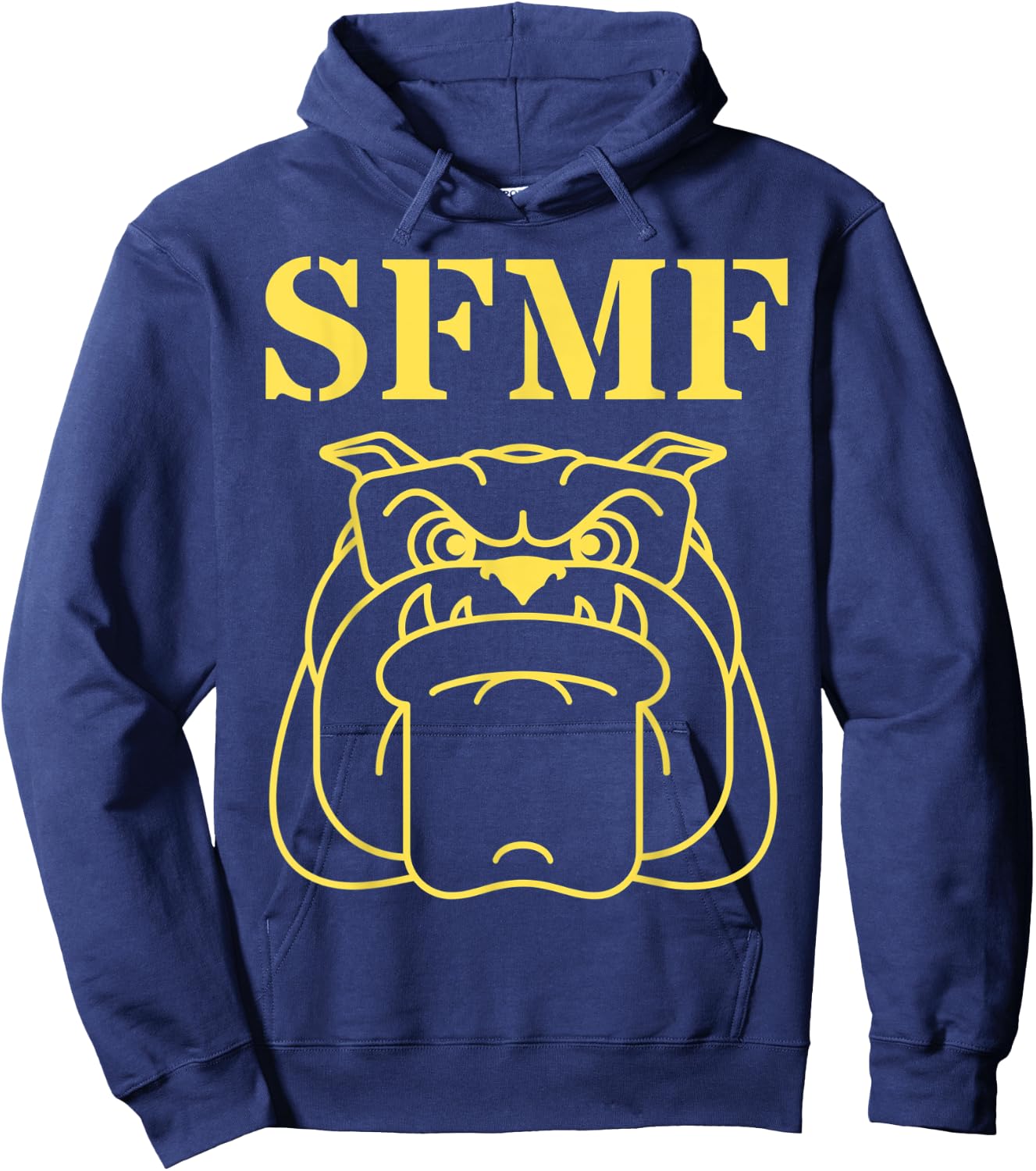 SFMF Bulldog devildog Women Hoodie - Hoodie | Navy
