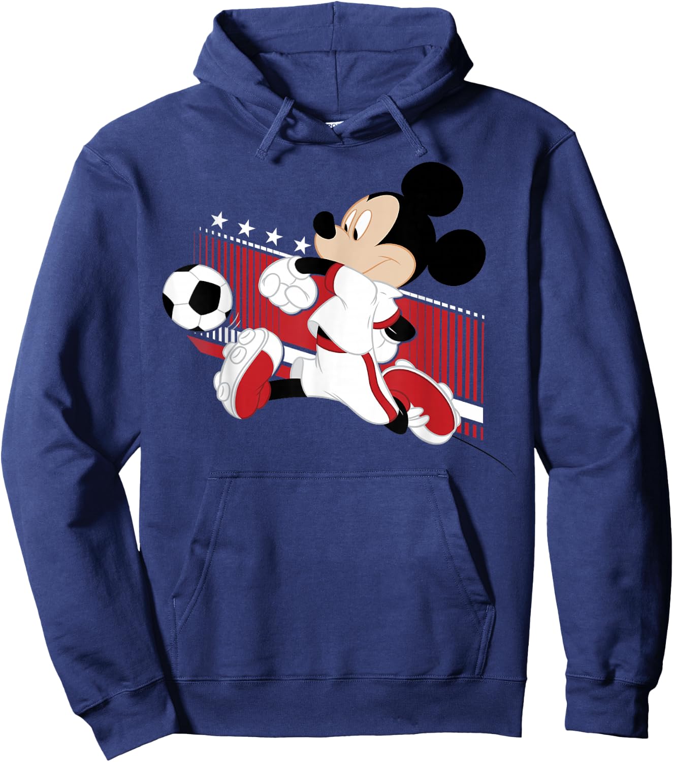 Disney Mickey And Friends Mickey Mouse England Soccer Hoodie - Hoodie | Navy